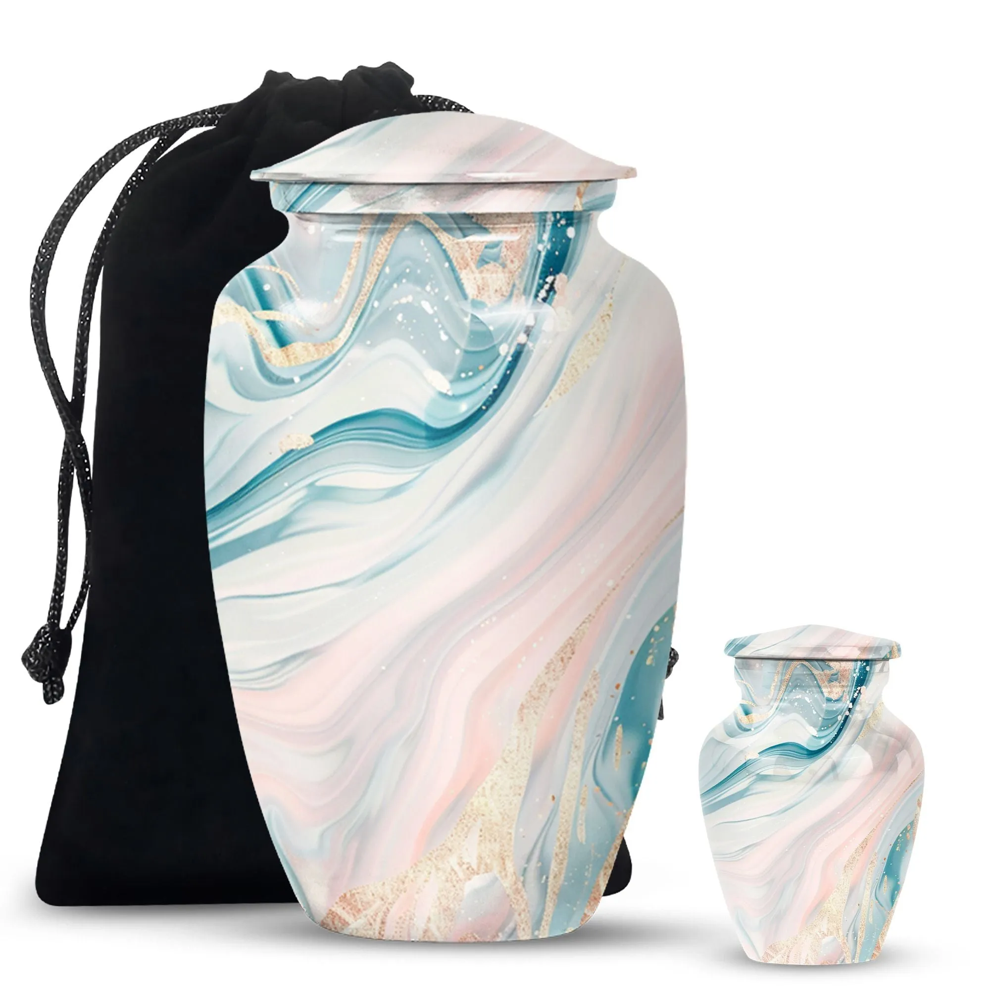 Eternal Echo: Abstract Urn, Distinctive Cremation Urn