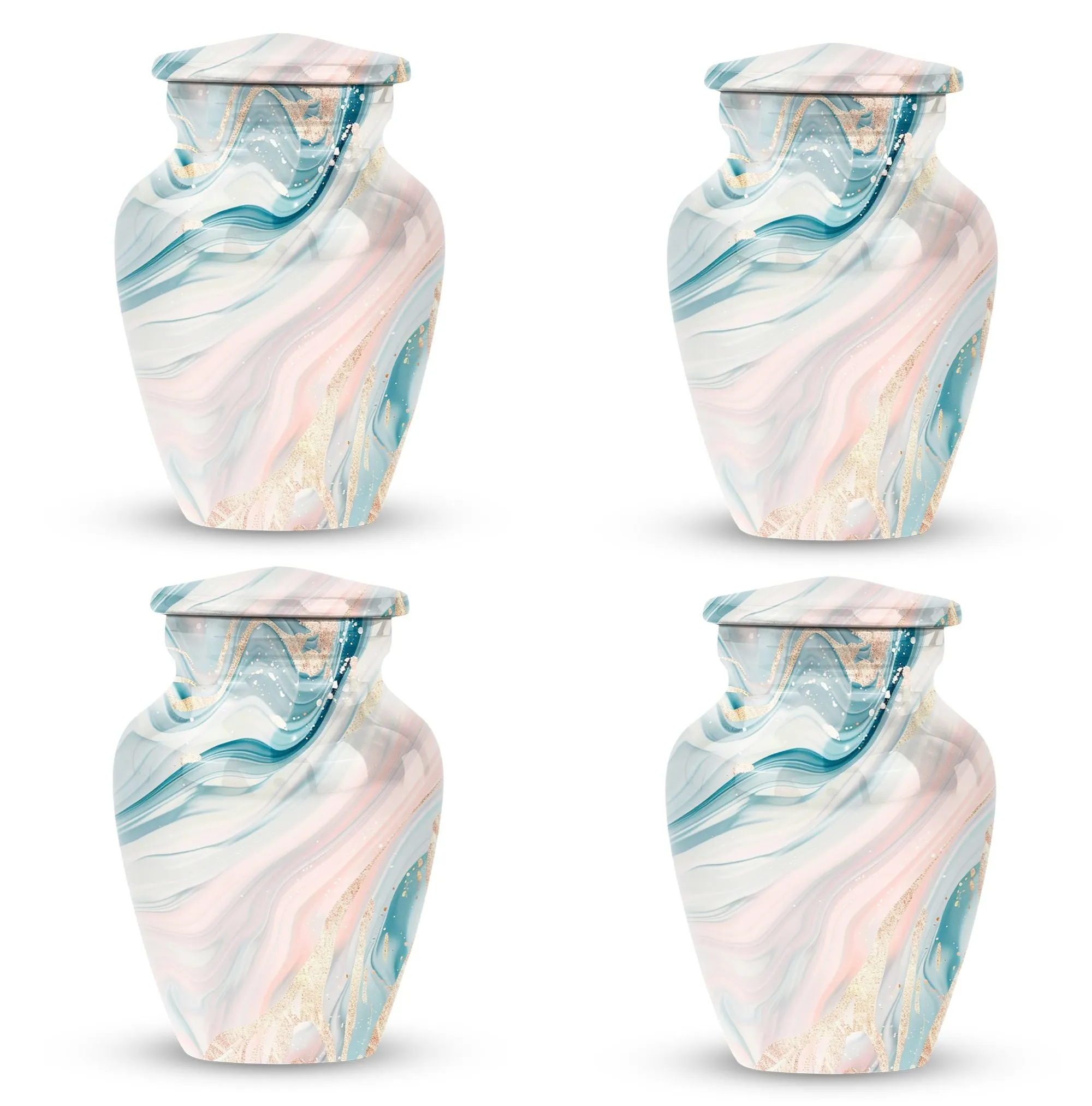 Eternal Echo: Abstract Urn, Distinctive Cremation Urn