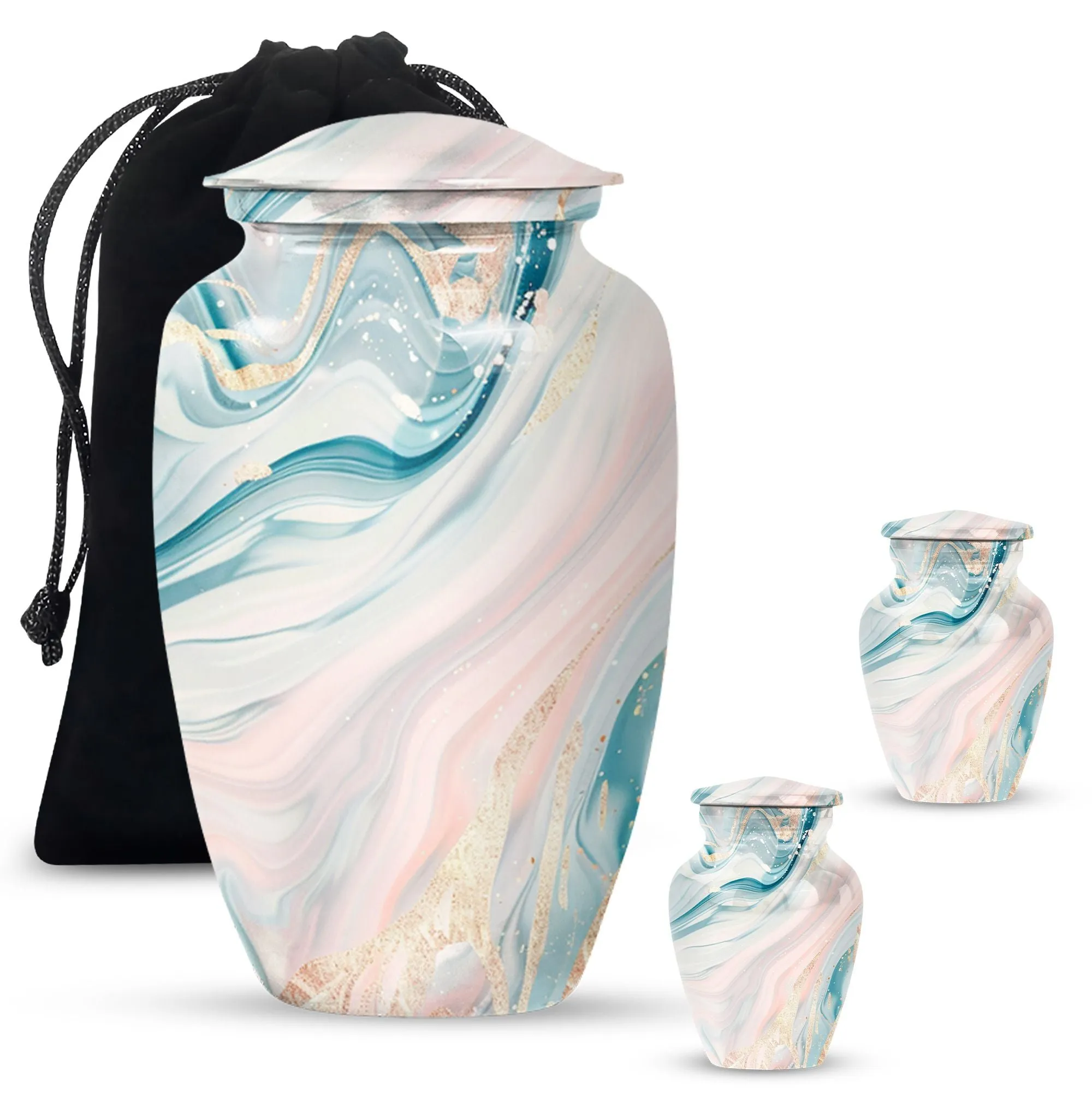 Eternal Echo: Abstract Urn, Distinctive Cremation Urn