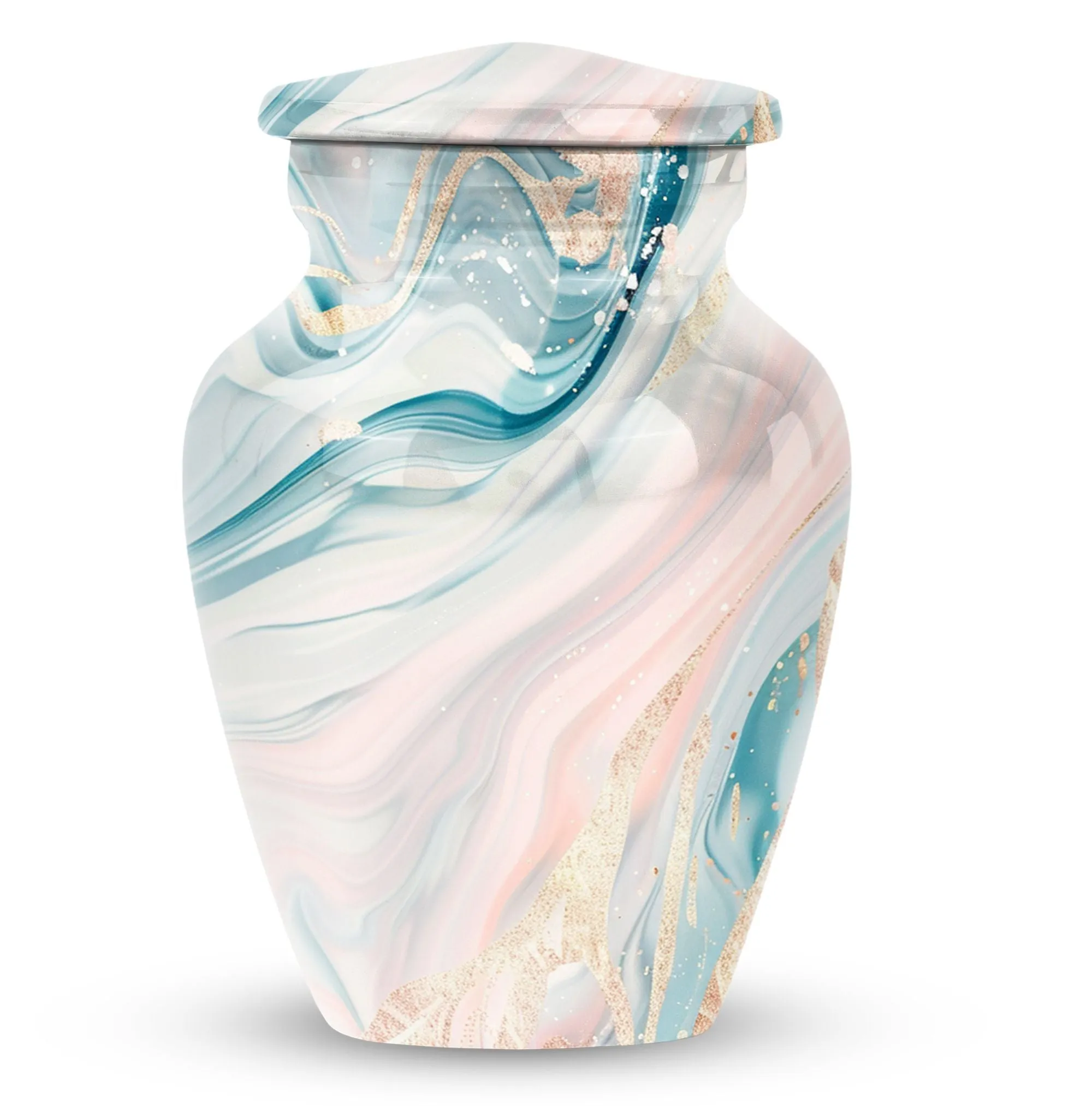 Eternal Echo: Abstract Urn, Distinctive Cremation Urn