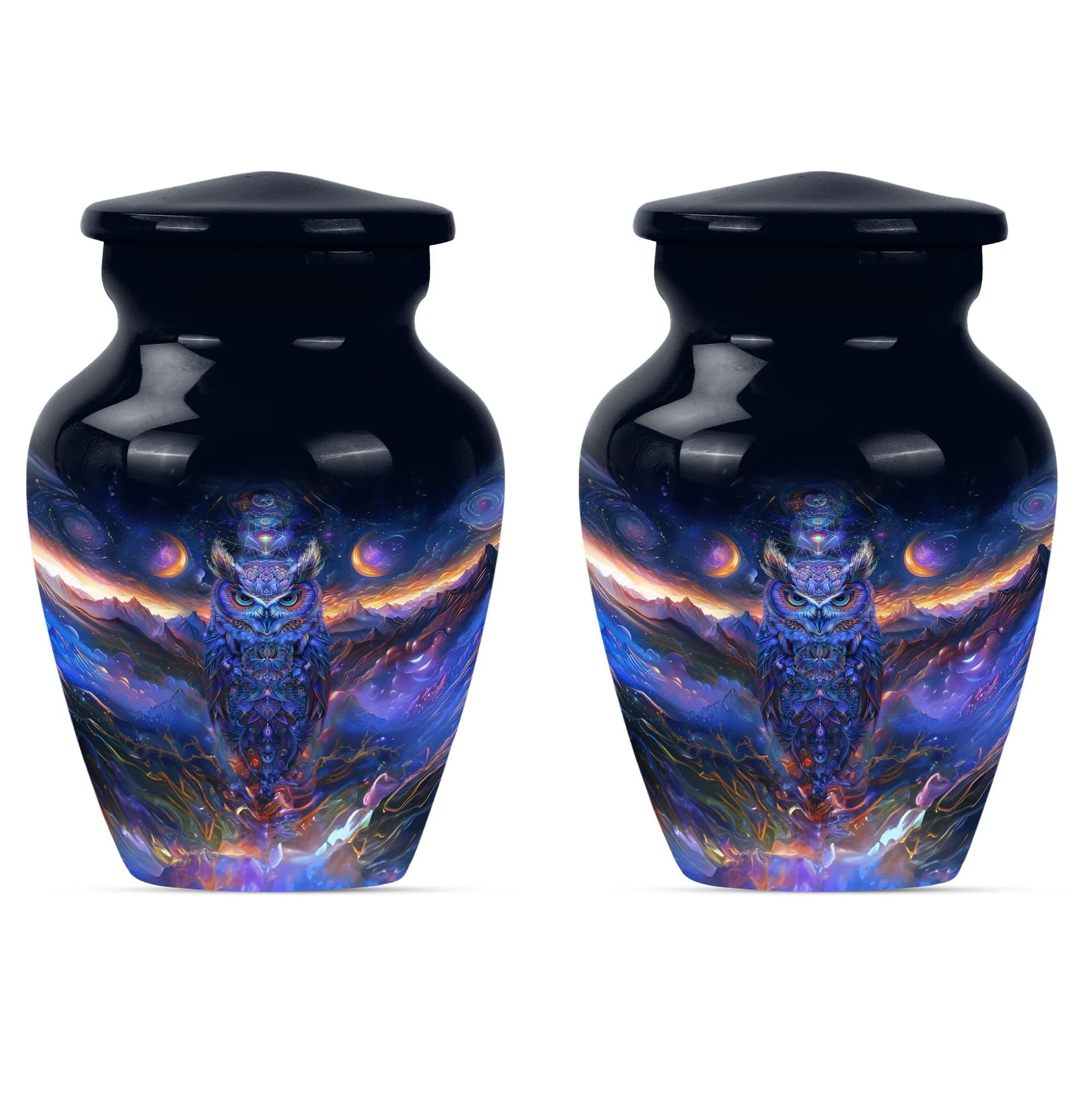 Eternal Guardian Owl Urn: Unique Funeral Urn for Women's Ashes