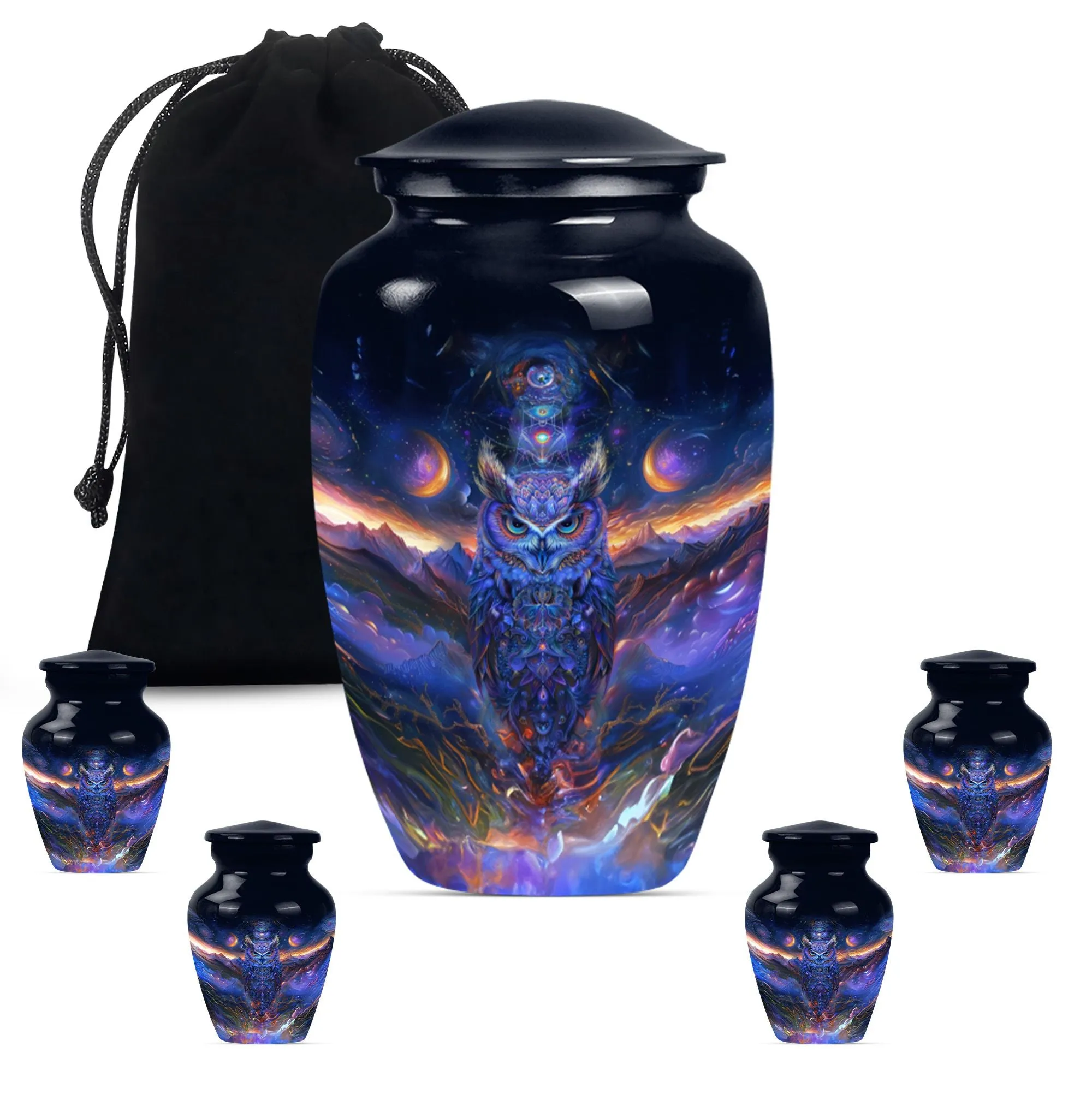 Eternal Guardian Owl Urn: Unique Funeral Urn for Women's Ashes