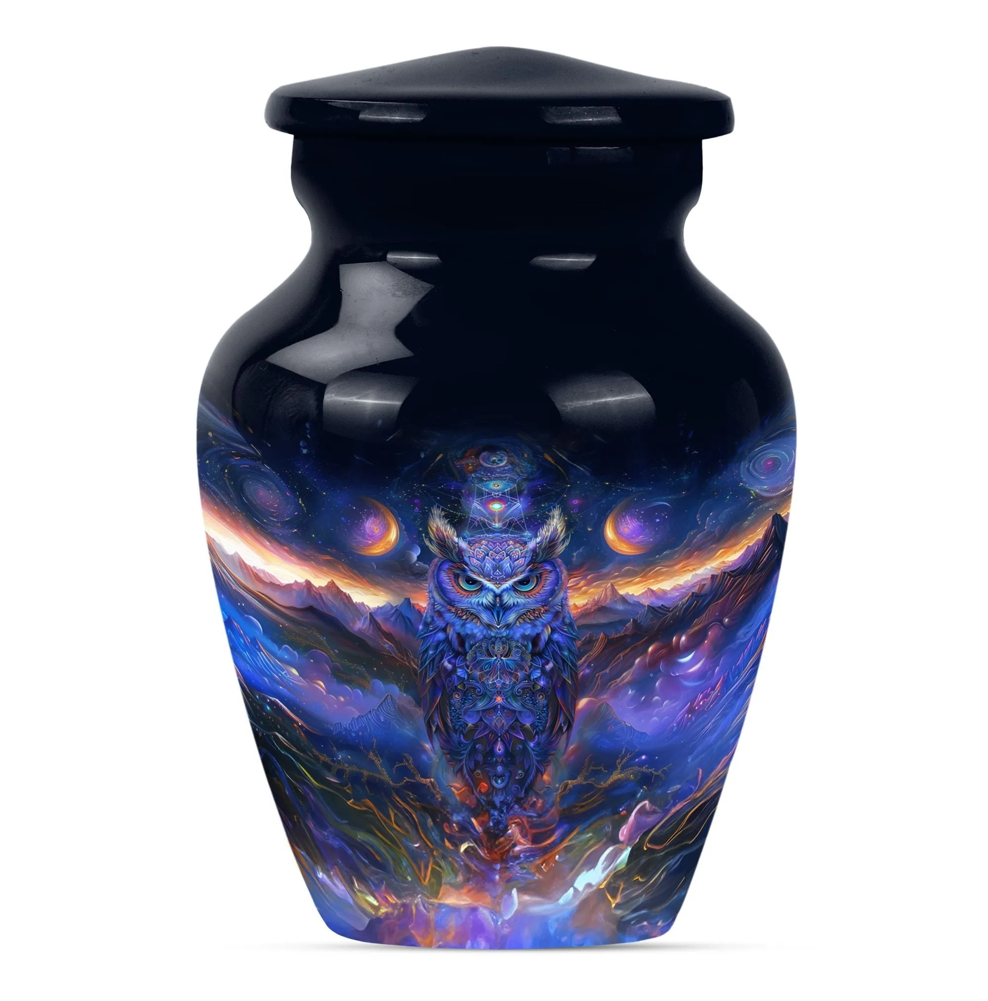Eternal Guardian Owl Urn: Unique Funeral Urn for Women's Ashes