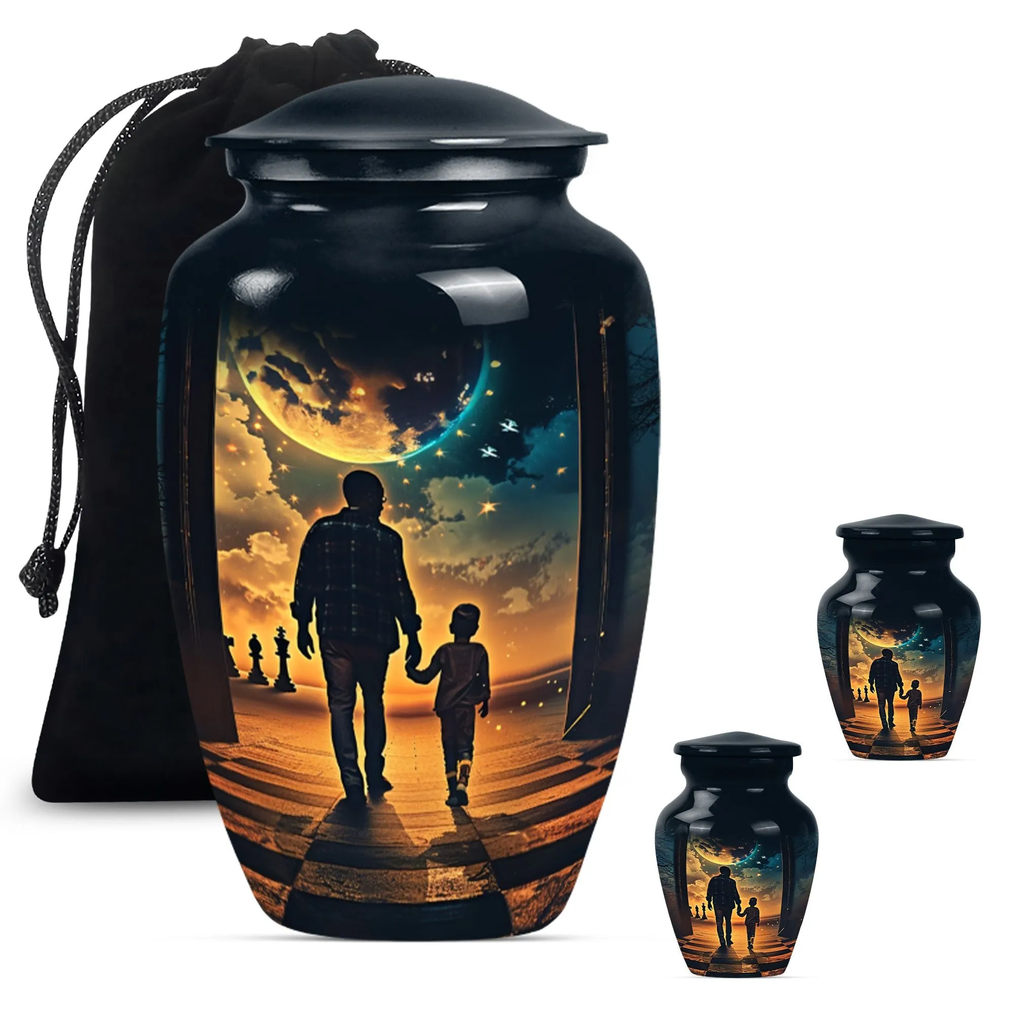 Eternal Honor - Father Urn Cremation Homage - Urn For Dad