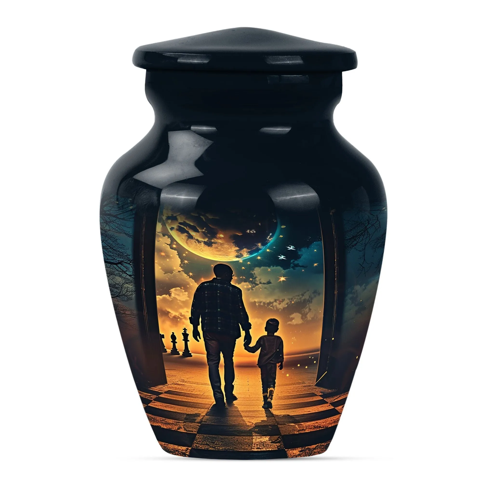 Eternal Honor - Father Urn Cremation Homage - Urn For Dad