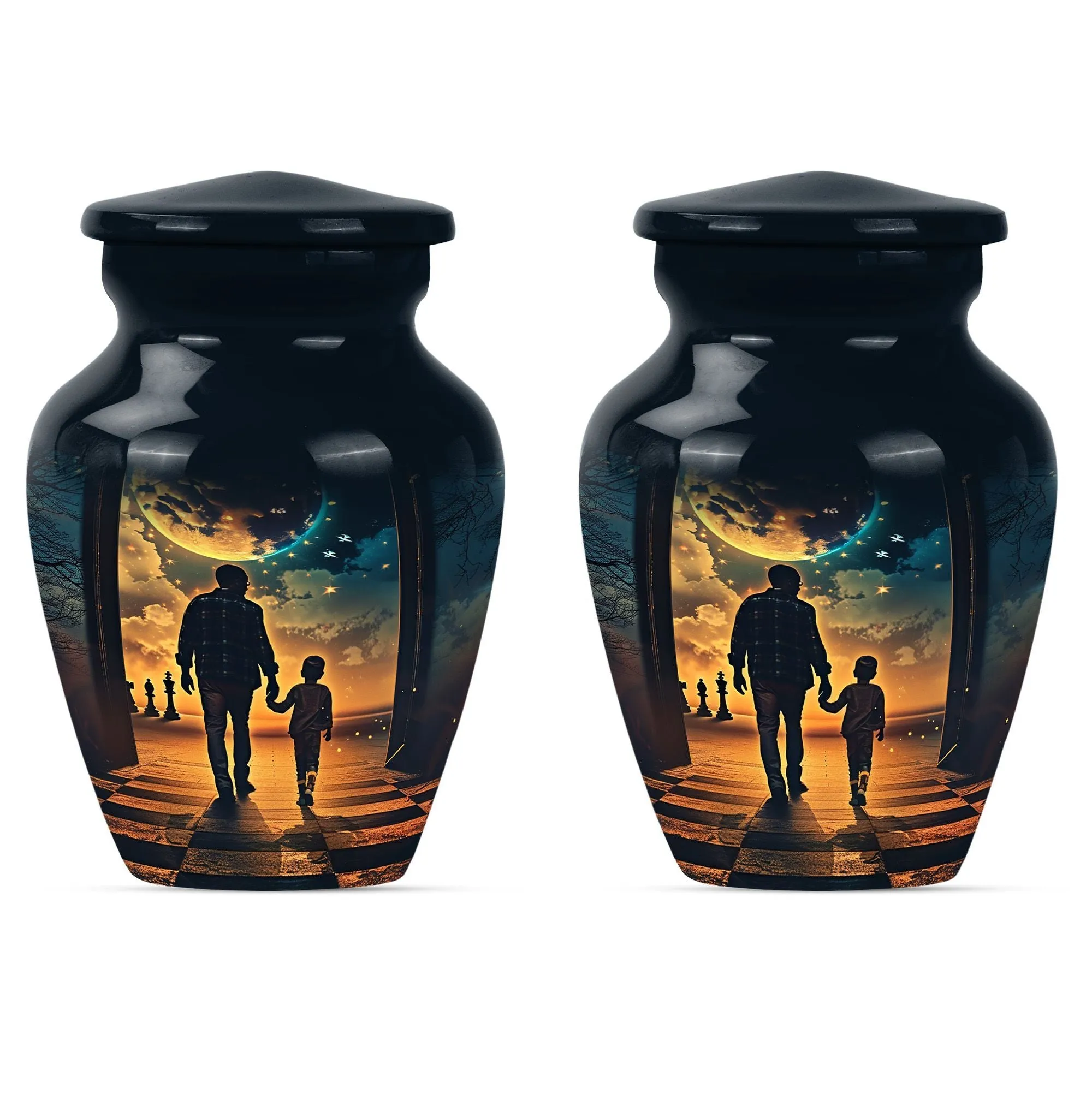 Eternal Honor - Father Urn Cremation Homage - Urn For Dad