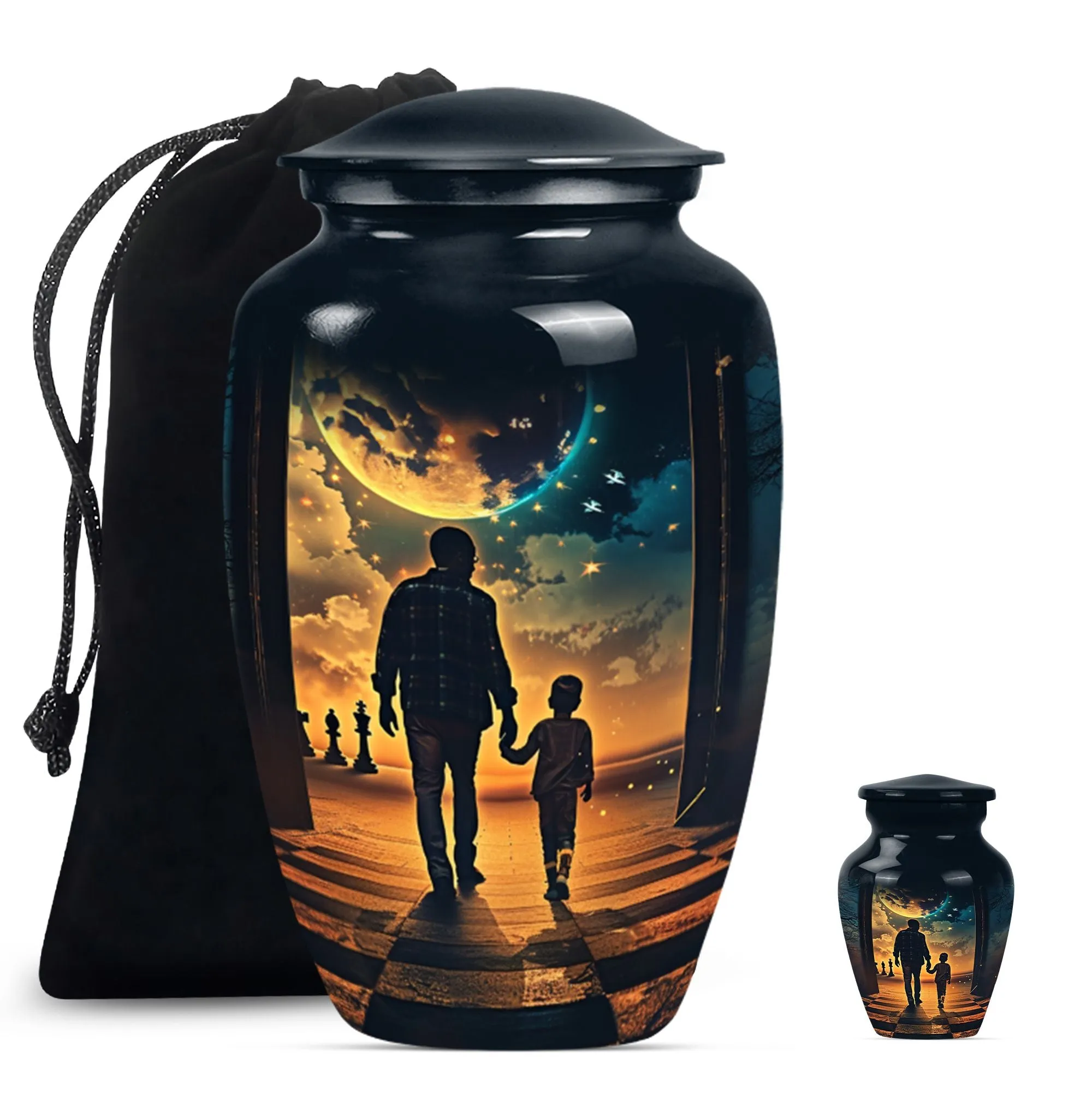 Eternal Honor - Father Urn Cremation Homage - Urn For Dad