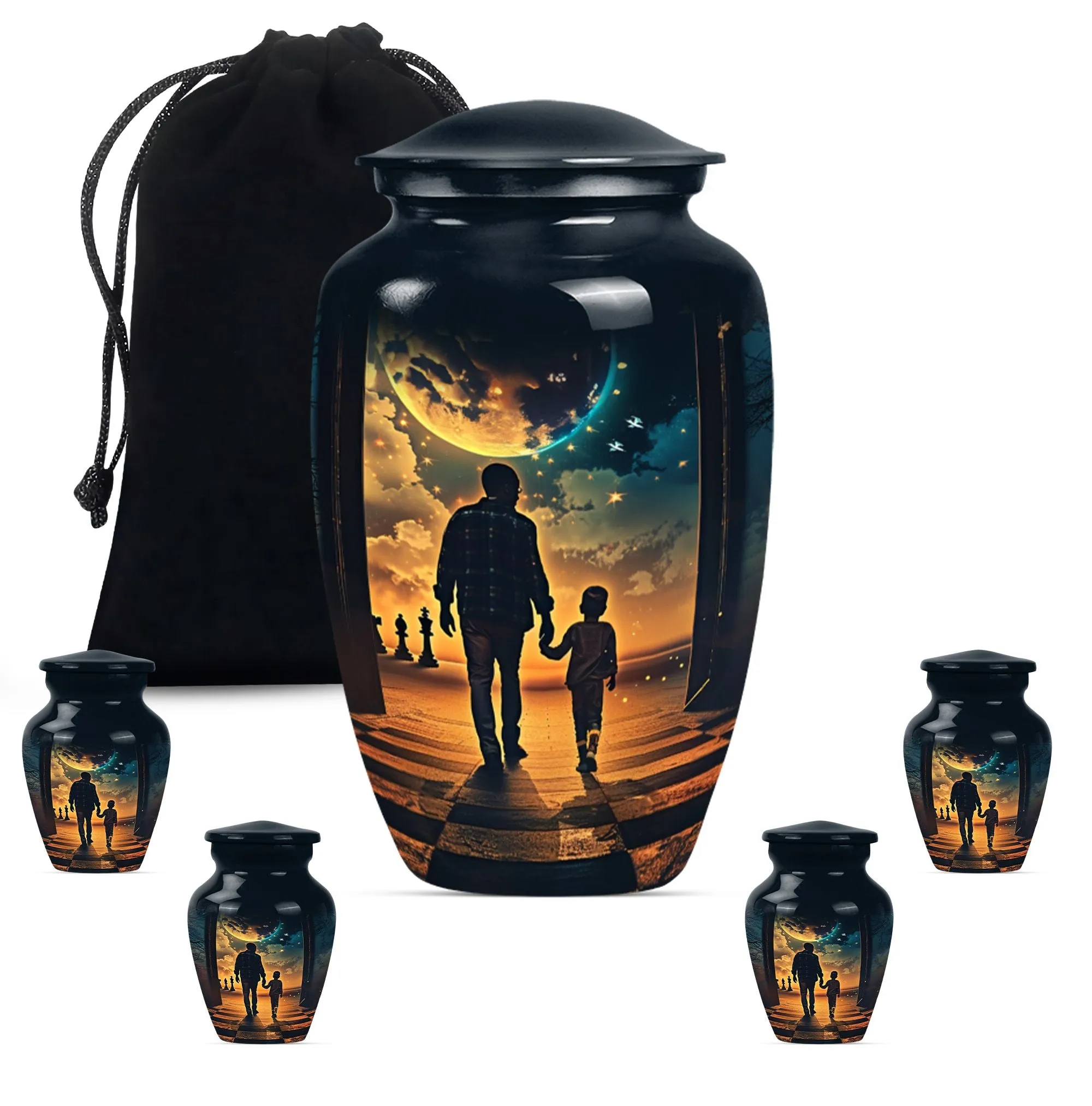 Eternal Honor - Father Urn Cremation Homage - Urn For Dad