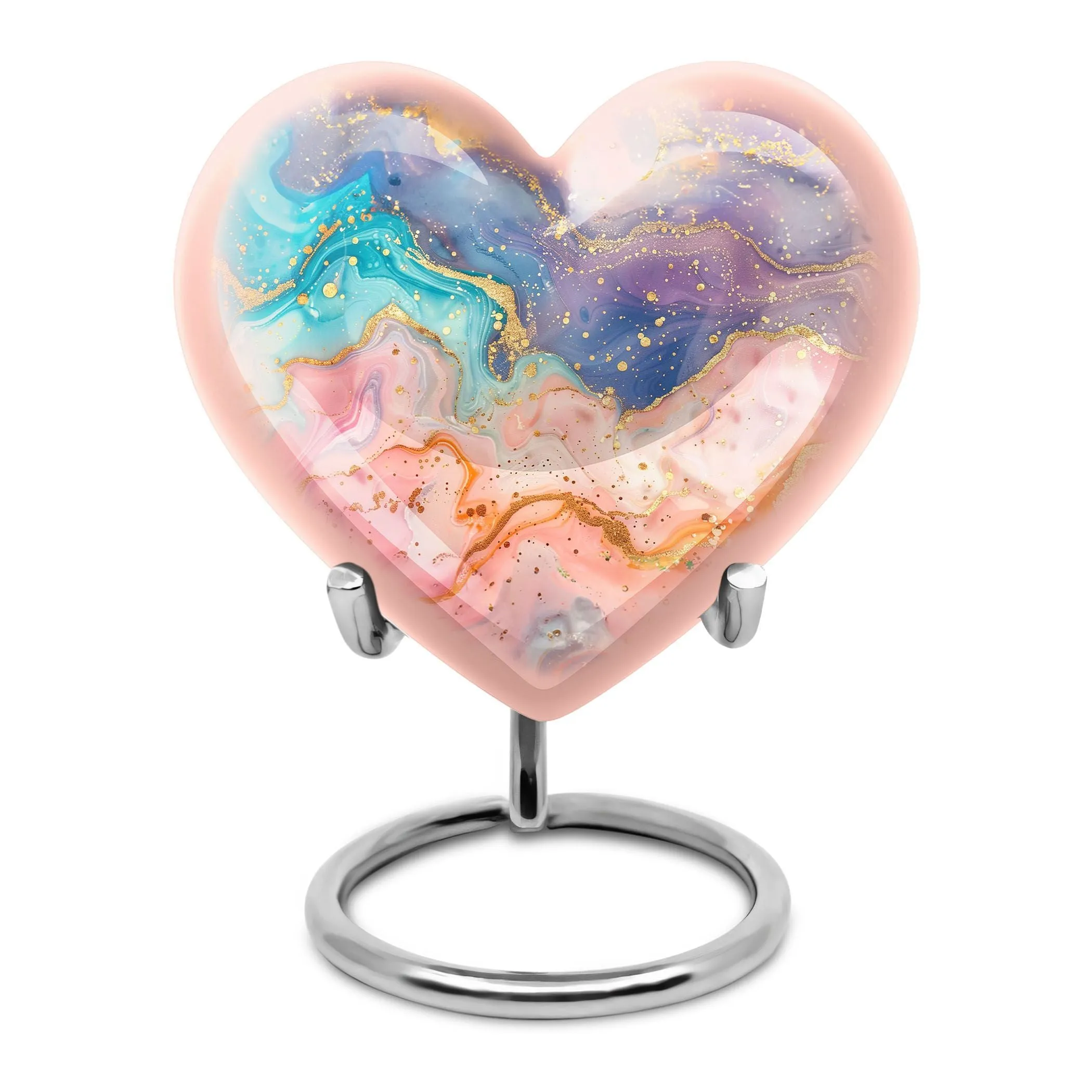 Eternal Love Abstract Urn - Memorial Care for Resting Human Ashes