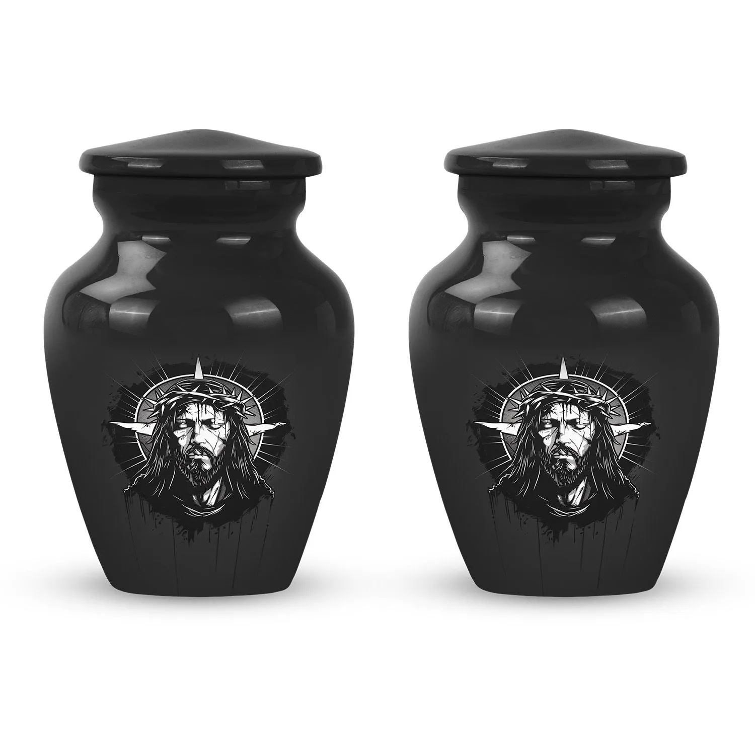 Eternal Spectrum - Catholic Cremation Urn for Funeral Cremation