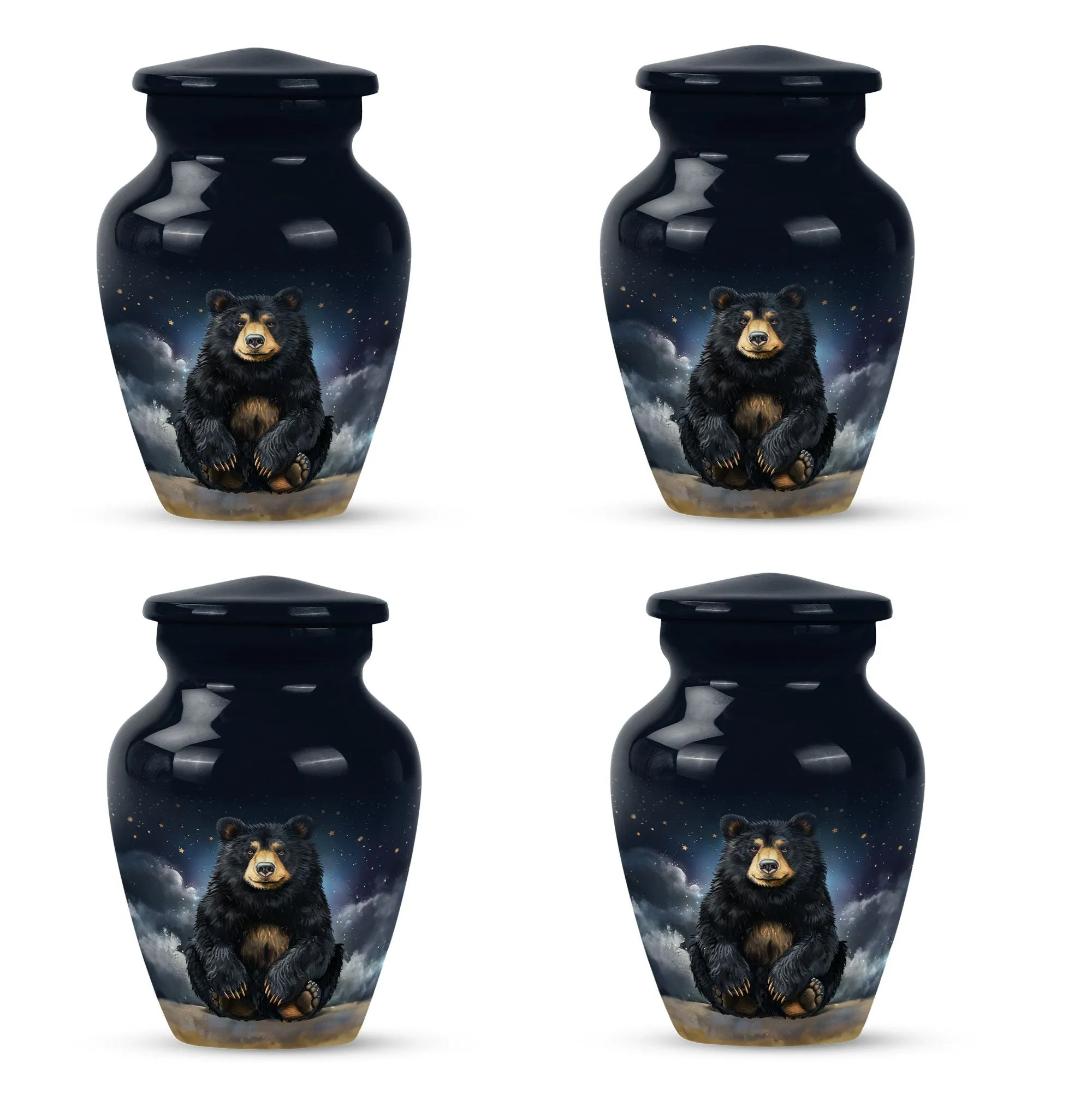 Exclusive Bear Cremation Urn for Ground Burial - Bear Theme Urn