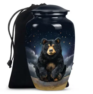 Exclusive Bear Cremation Urn for Ground Burial - Bear Theme Urn