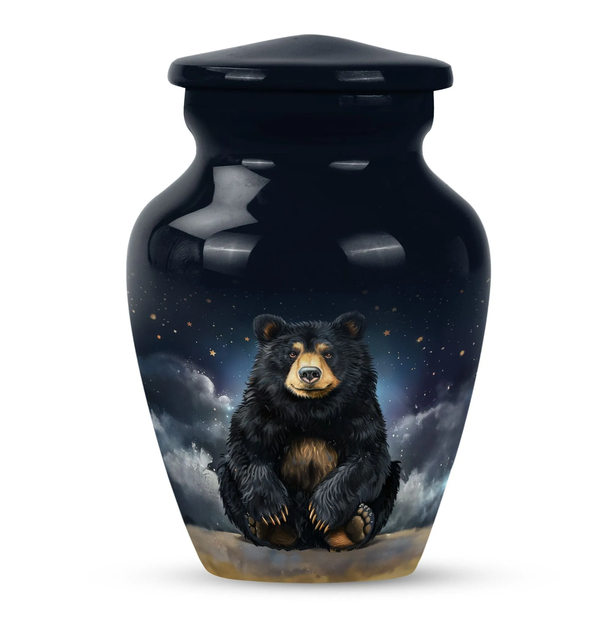 Exclusive Bear Cremation Urn for Ground Burial - Bear Theme Urn