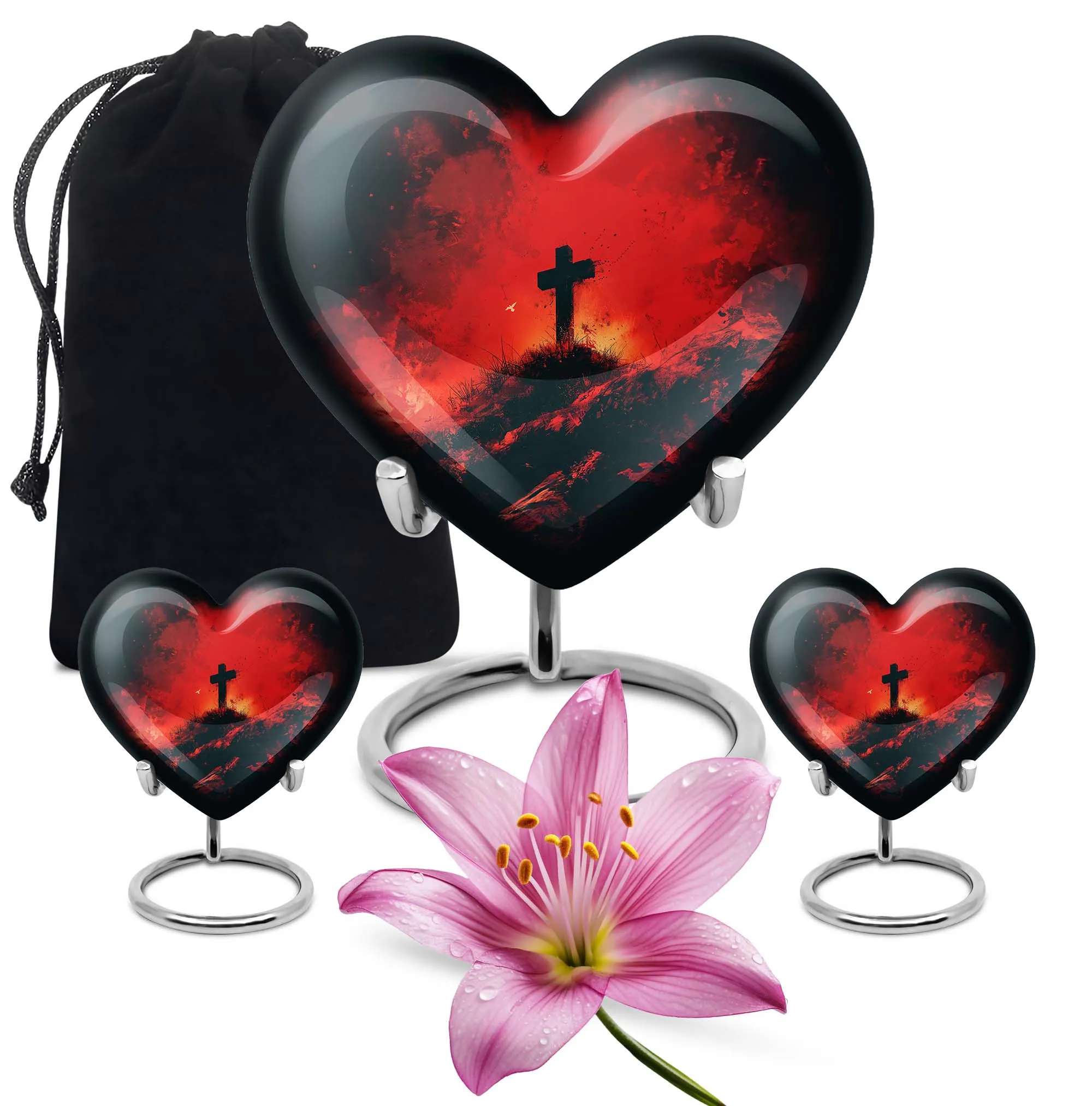 Exclusive Cross Urn - A Symbolic Burial Custom to Honour