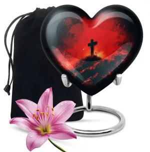 Exclusive Cross Urn - A Symbolic Burial Custom to Honour