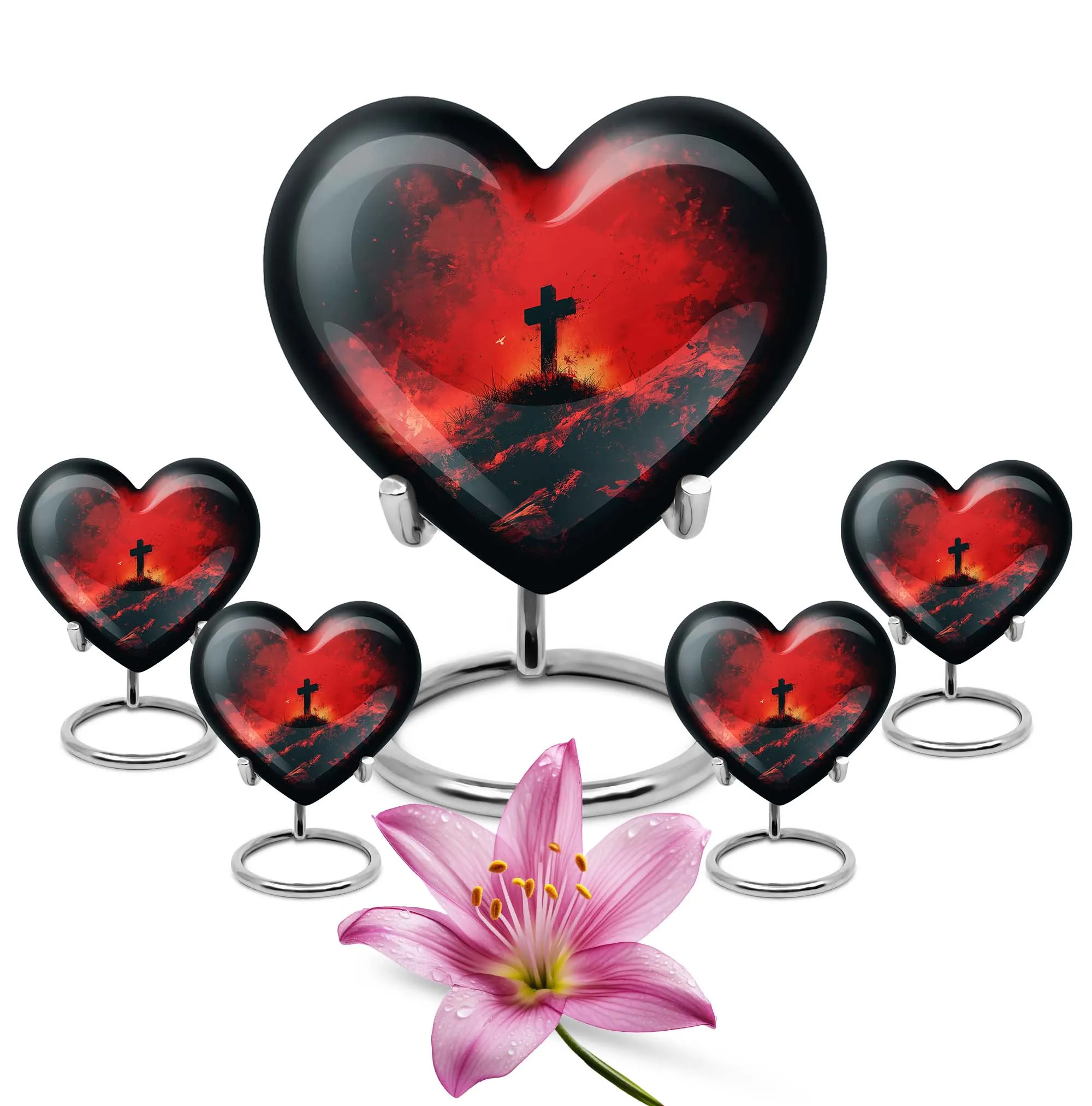 Exclusive Cross Urn - A Symbolic Burial Custom to Honour