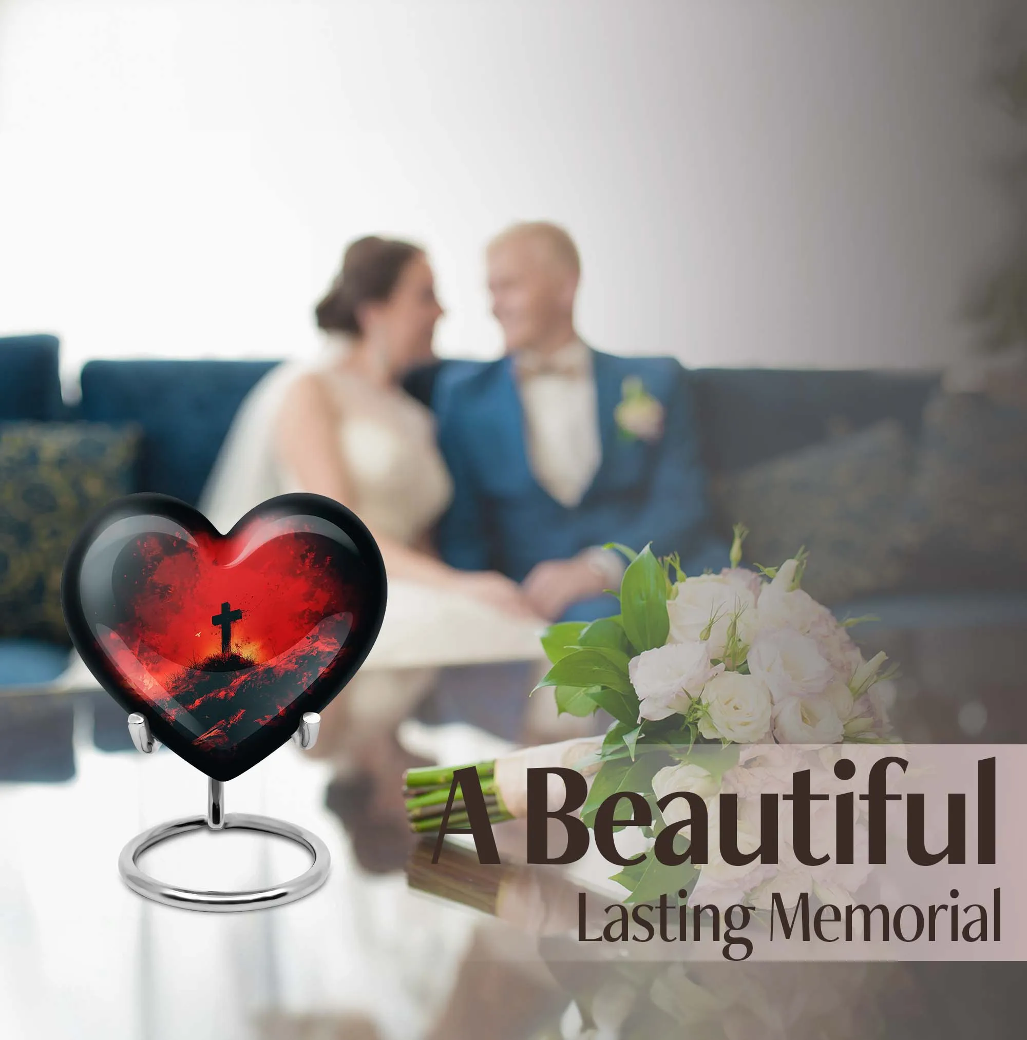 Exclusive Cross Urn - A Symbolic Burial Custom to Honour