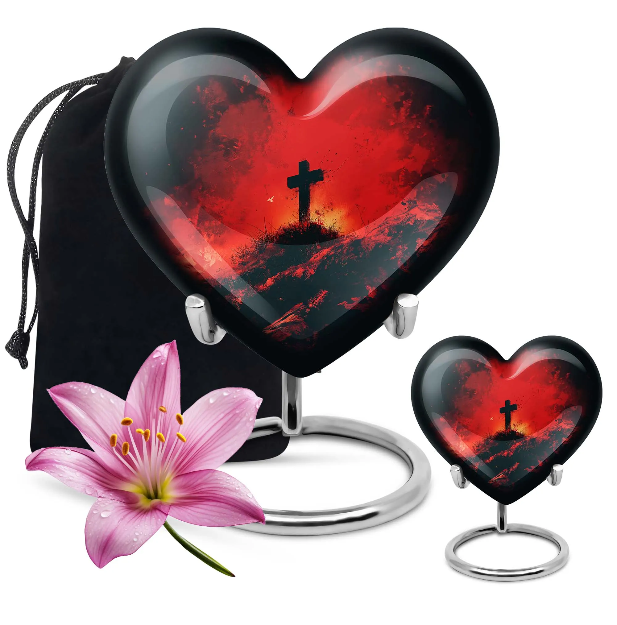 Exclusive Cross Urn - A Symbolic Burial Custom to Honour