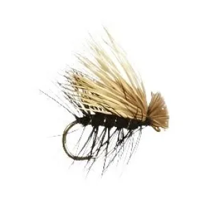 FAS Elk Hair Caddis Qty 12 Black