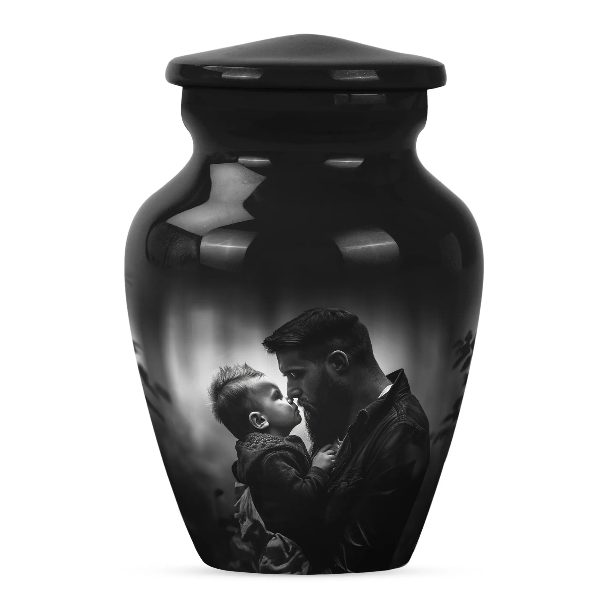 Father's Eternal Rest - Funeral Burial Urn For Cremated Ashes