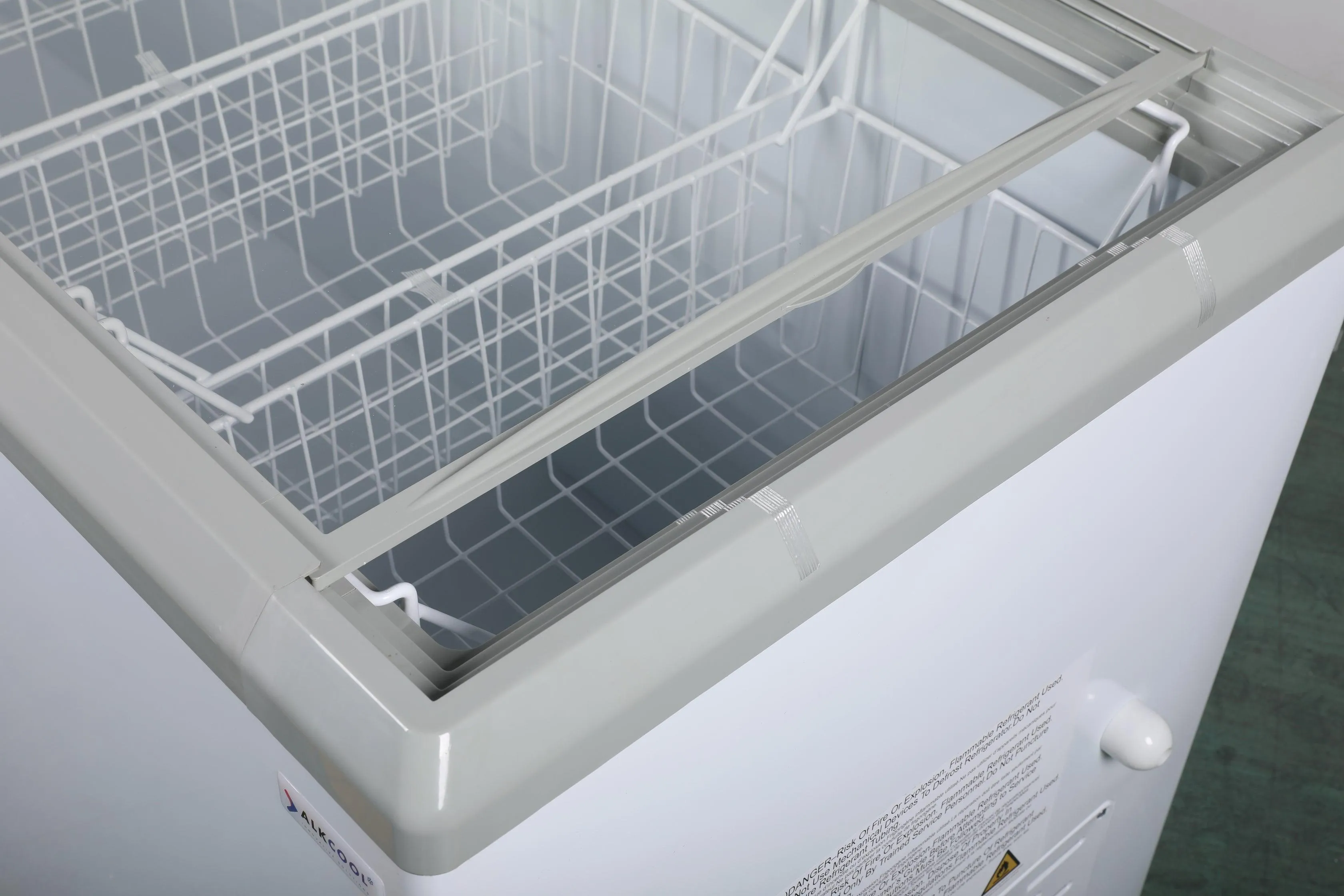 FDF23CF 71'' Width Horizontal Display Island Freezer - Nafcool™ Commercial Freezer Icecream, frozen food, Ice bag and Gelato