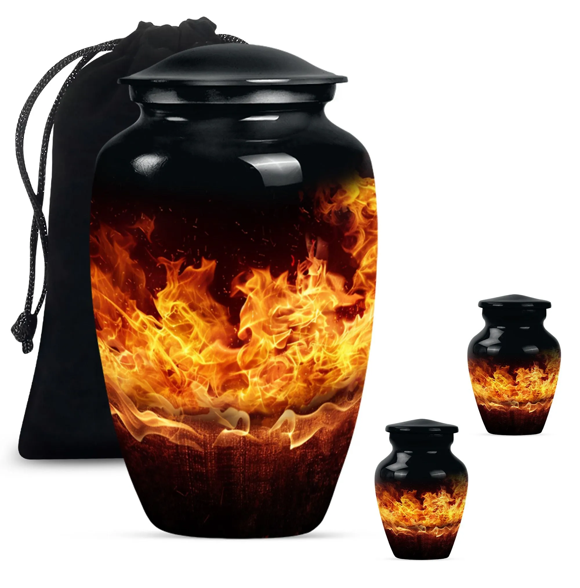 Fire Urn Elegance: Cremation Memorial for Women Ashes