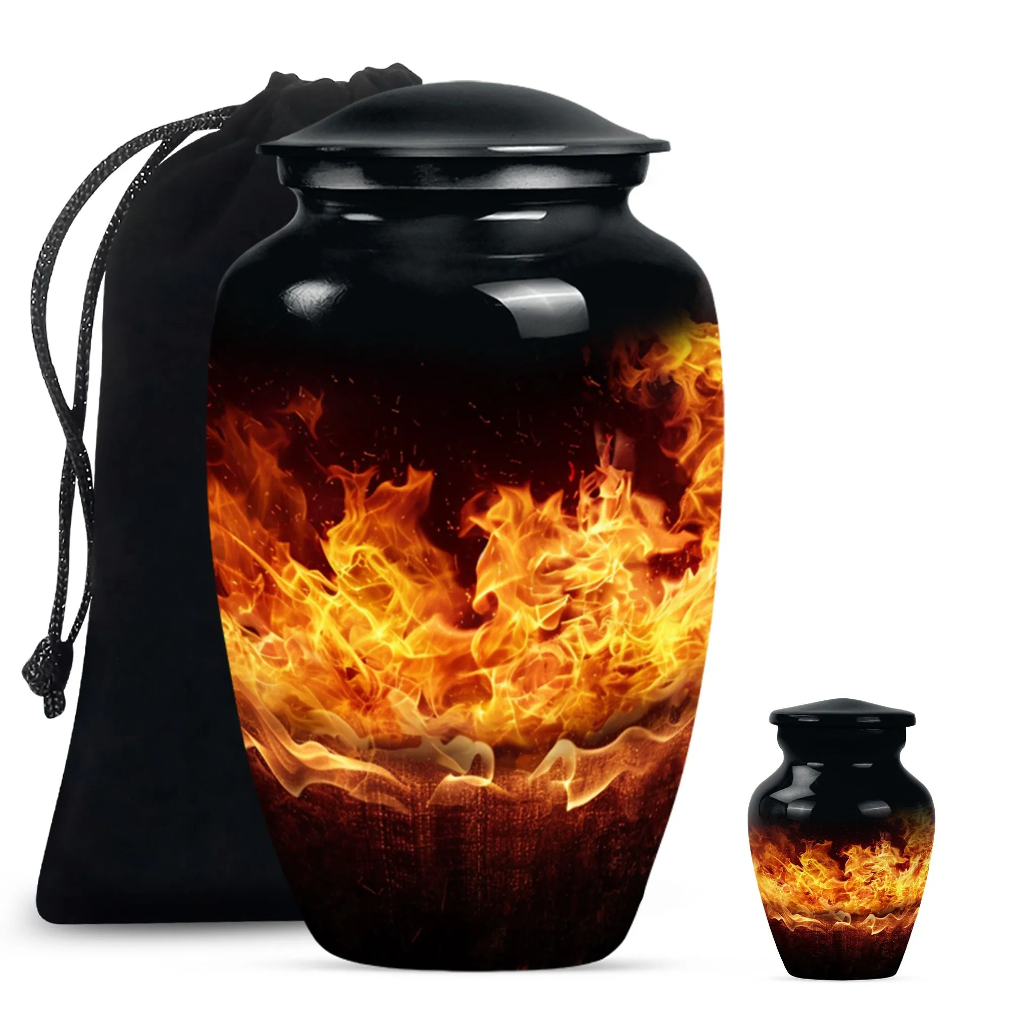 Fire Urn Elegance: Cremation Memorial for Women Ashes