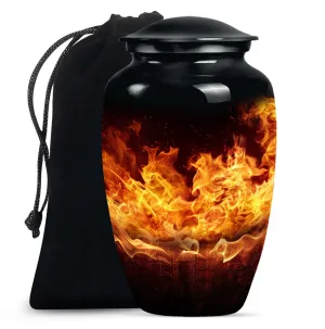 Fire Urn Elegance: Cremation Memorial for Women Ashes