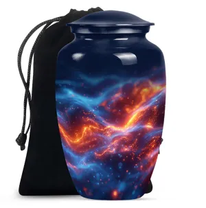 Fire Urn for Cremation, An Abstract Memorial Tribute