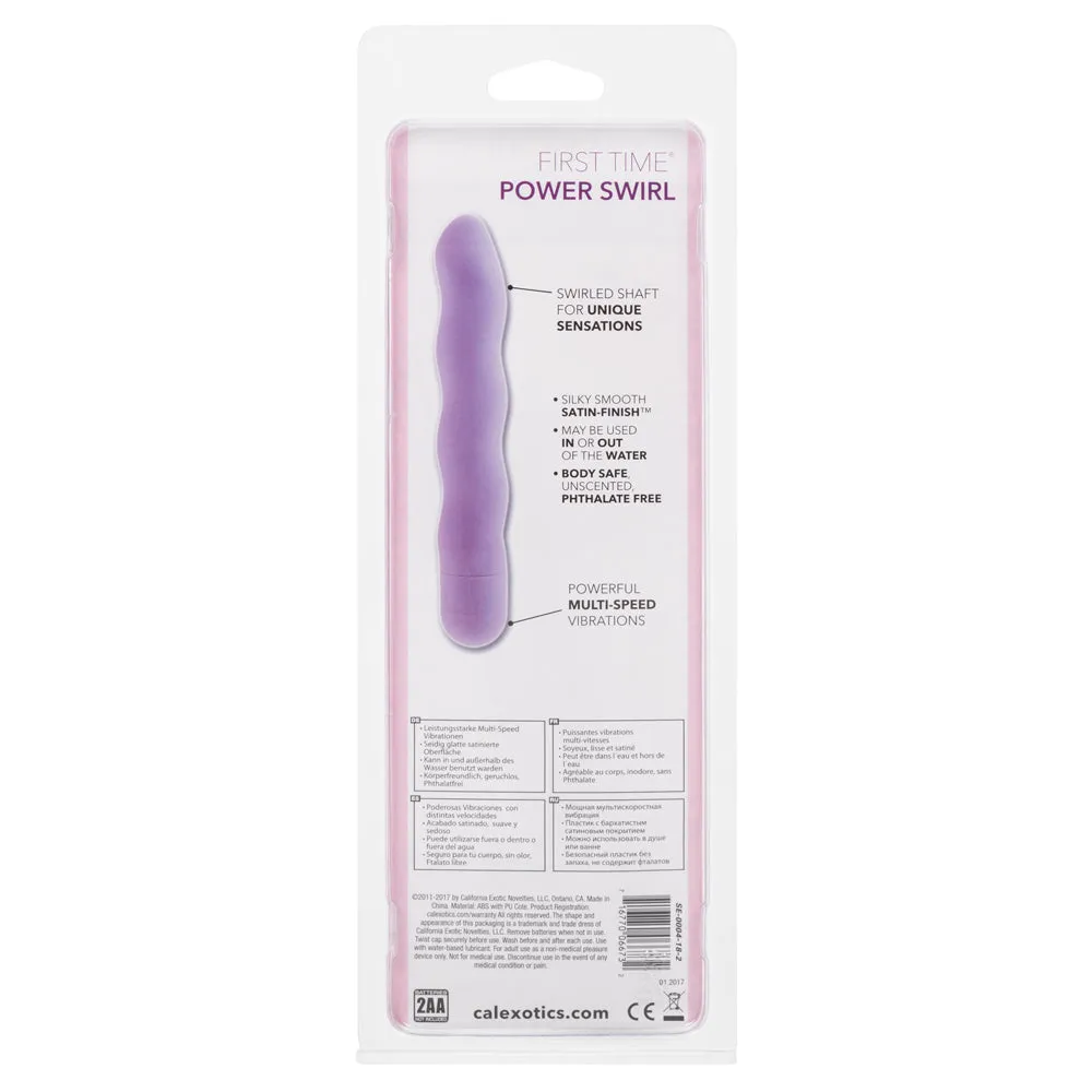 First Time Power Swirl Vibrator
