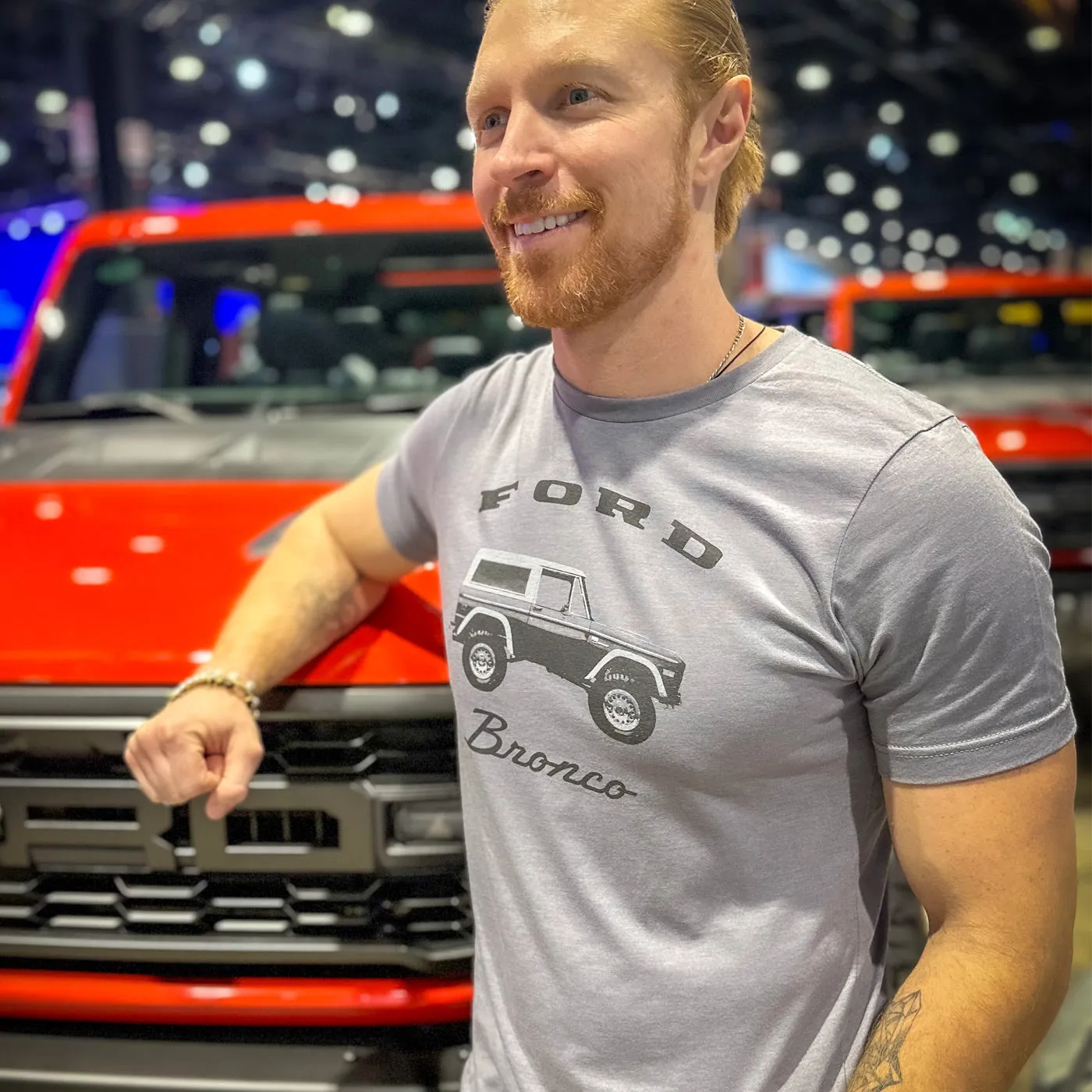 Ford Bronco Men's Vintage T-Shirt