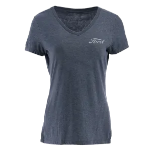 Ford Vintage Logo Born in Detroit Women's T-Shirt