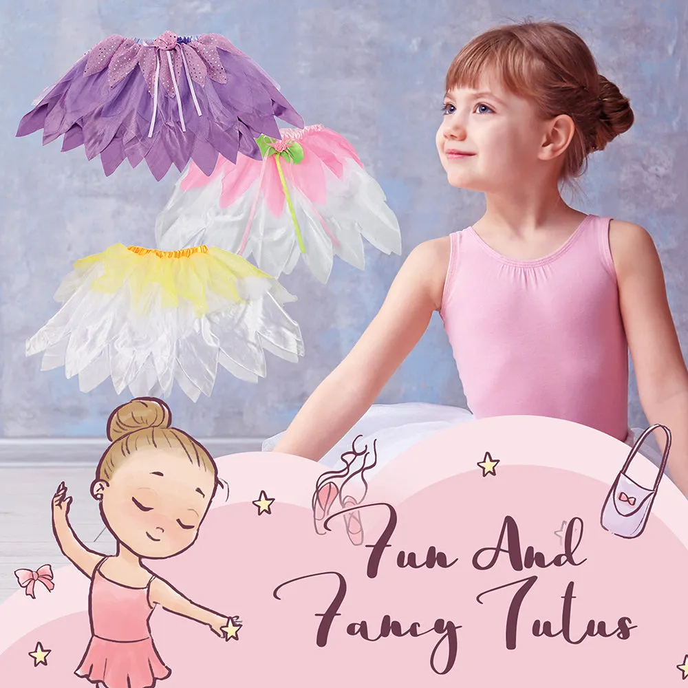 Fun and Fancy 3-Layer Tulle Tutus | Set of 3