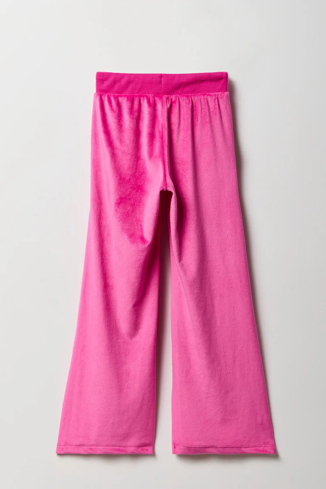 Girls Aeropostale Velour Wide Leg Pant