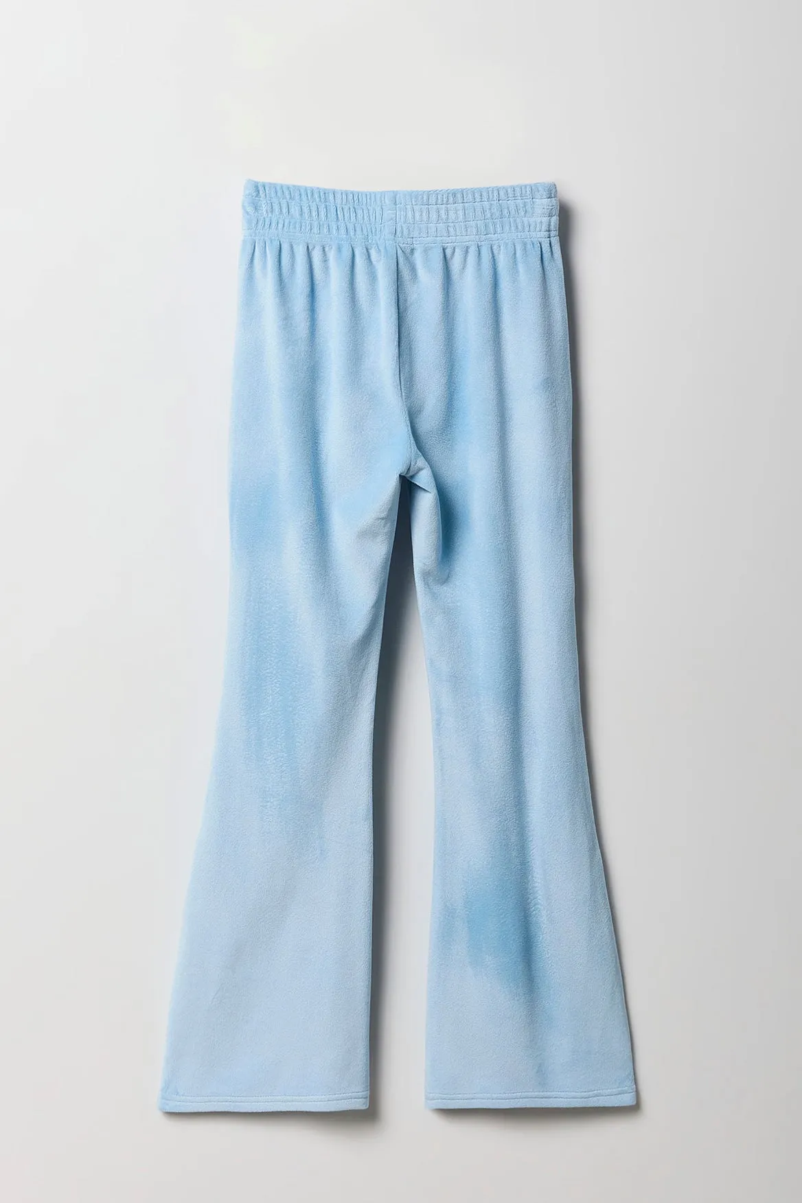 Girls Velour Quarter Flare Pant
