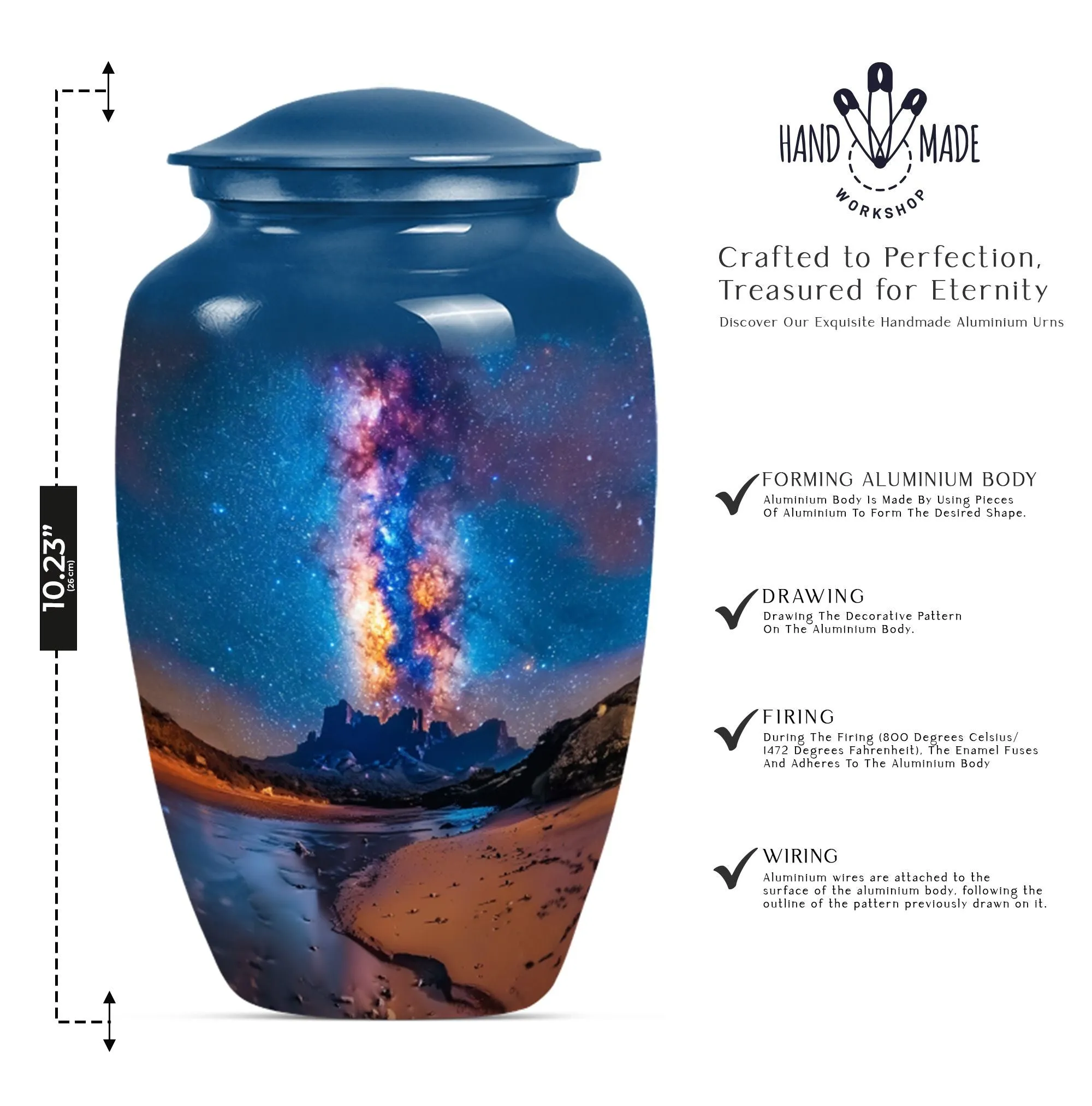 Glorious Embrace - Milkyway Urn Channeling Distant Cosmos