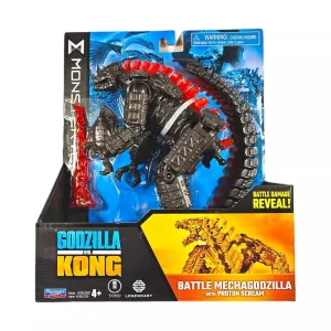 Godzilla x Kong Monsterverse: 6" Battle Mechagodzilla Figure With Proton Scream