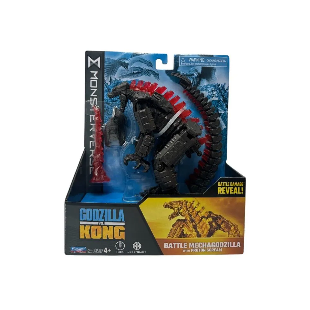 Godzilla x Kong Monsterverse: 6" Battle Mechagodzilla Figure With Proton Scream