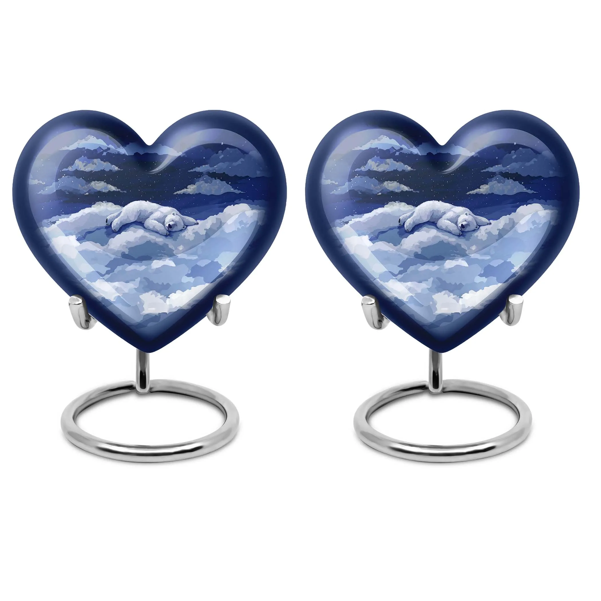 Graceful Bear Memorial Urn For Ashes: A Symbolic Token of Love