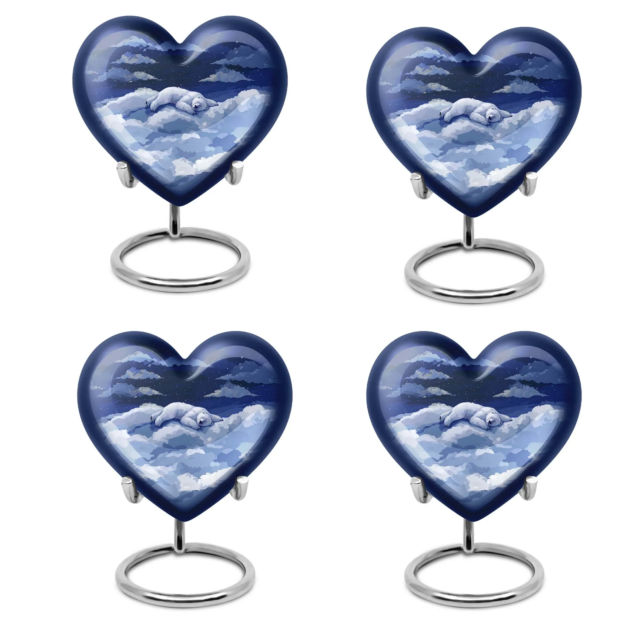 Graceful Bear Memorial Urn For Ashes: A Symbolic Token of Love