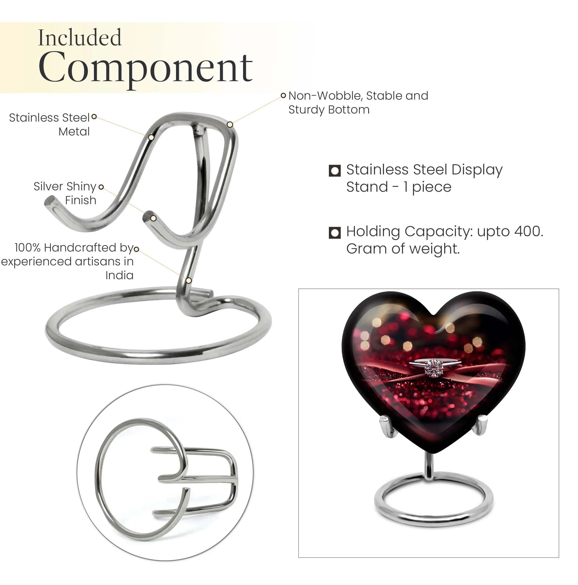 Graceful Remembrance - Ring Urn, Memorial Burial and Cremation