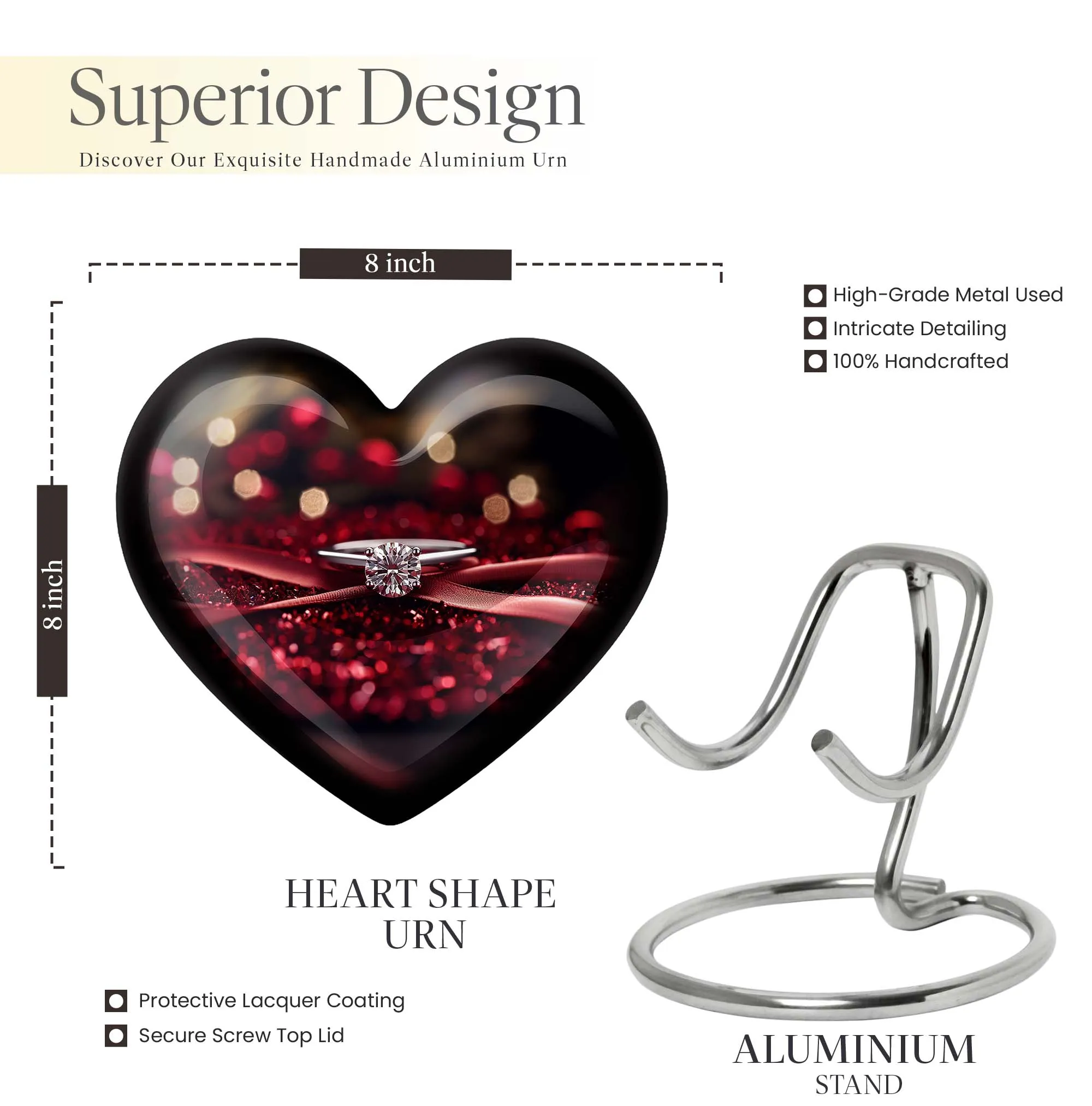 Graceful Remembrance - Ring Urn, Memorial Burial and Cremation