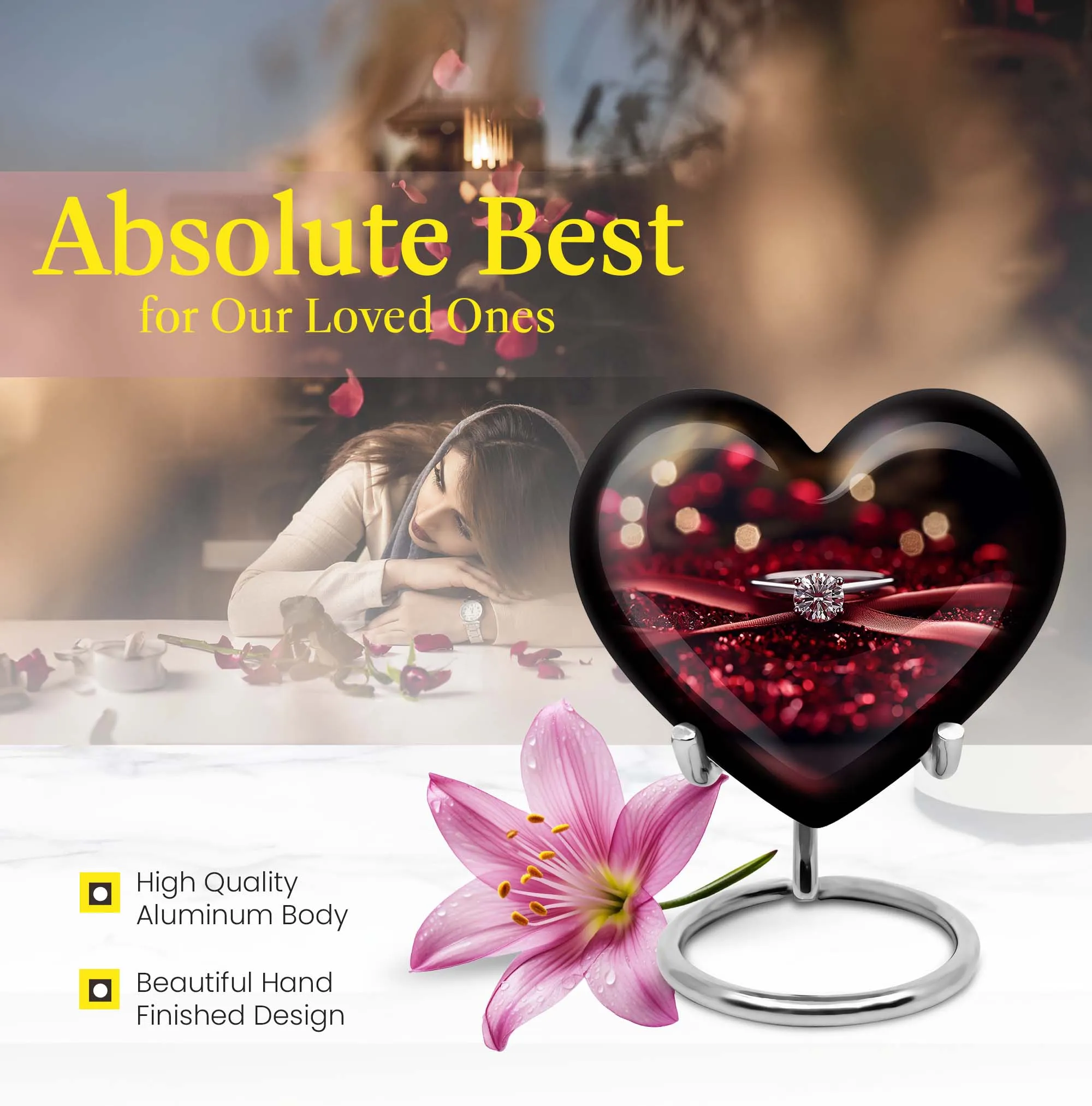 Graceful Remembrance - Ring Urn, Memorial Burial and Cremation