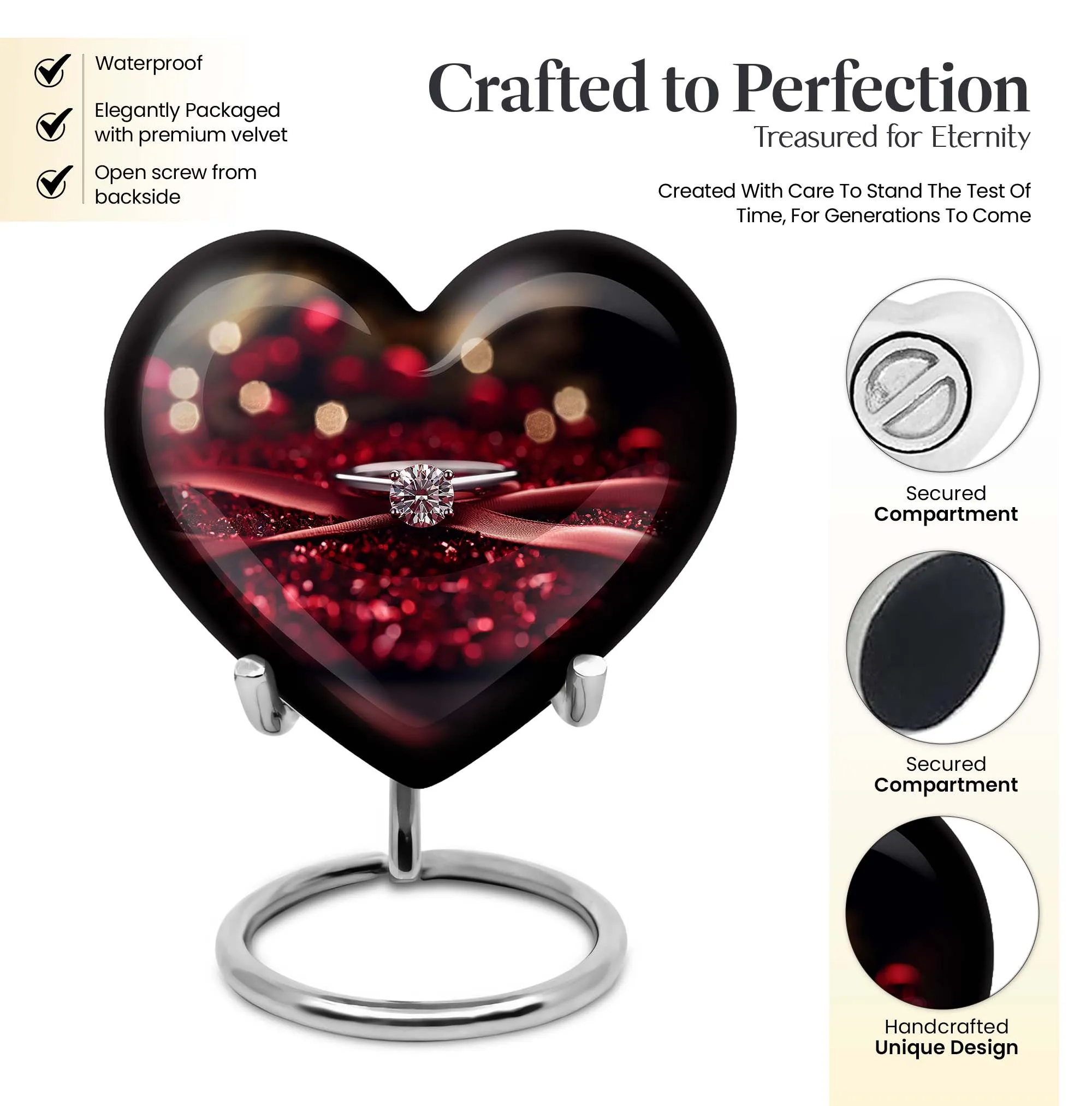 Graceful Remembrance - Ring Urn, Memorial Burial and Cremation