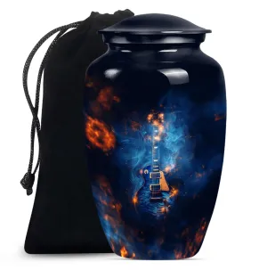 Guitar Urn Elegy: Artful Cremation Urn for Remembrance