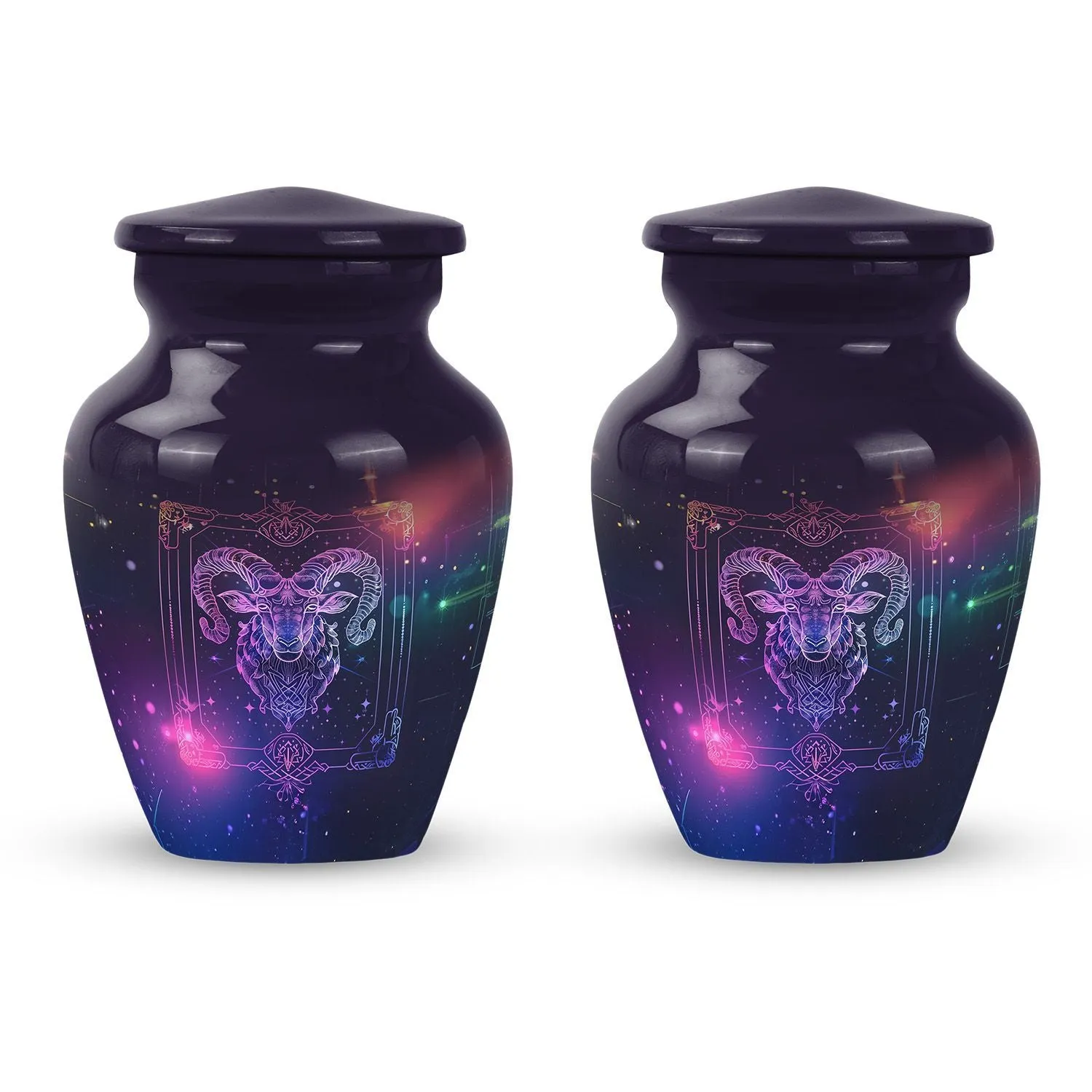 Harmony Zodiac Cremation Tribute - Premium Ashes Urn