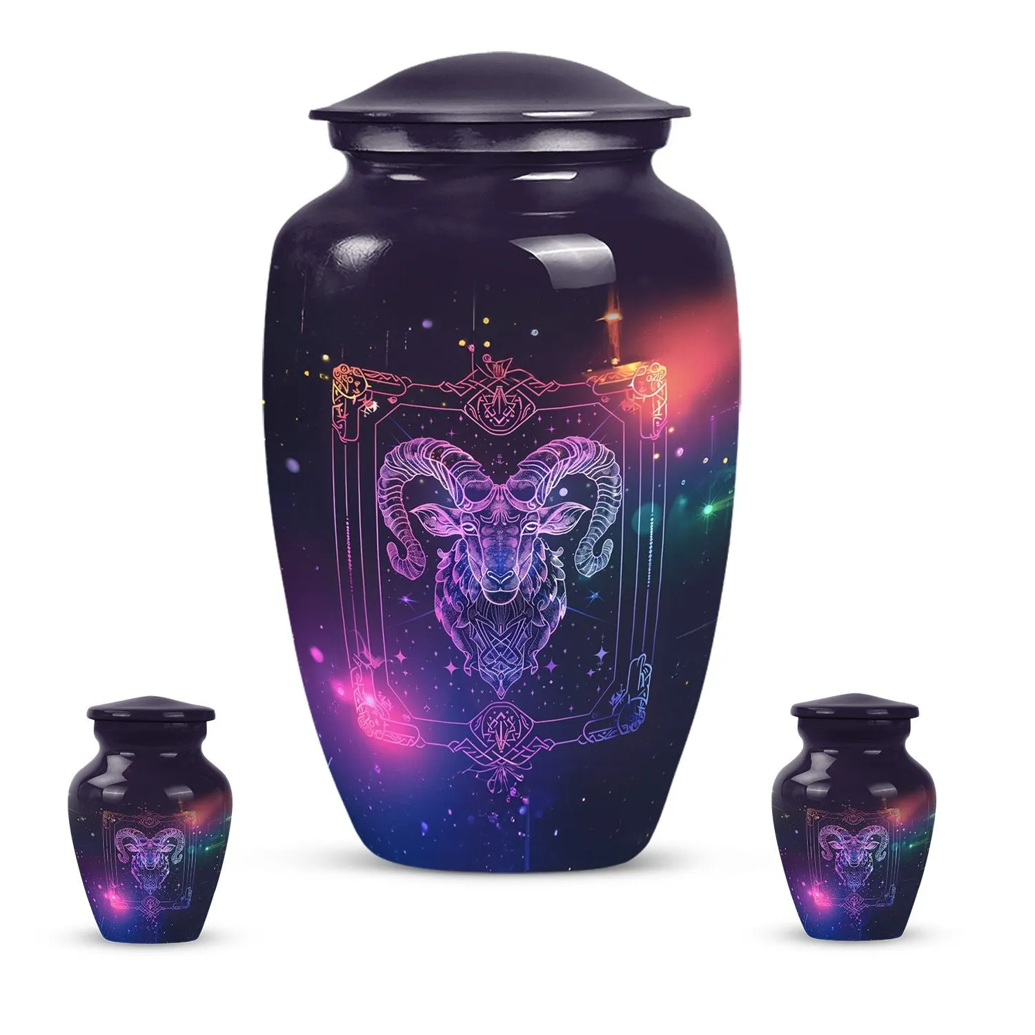 Harmony Zodiac Cremation Tribute - Premium Ashes Urn