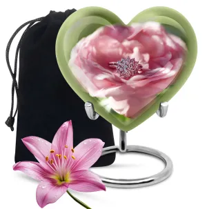Heartfelt Remembrance - Artistic Ring Urn for Memorial Tribute