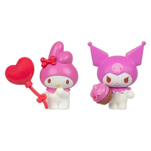 Hello Kitty 2-Figure Pack Valentine (Kuromi Cupcake, My Melody Heart Balloon)