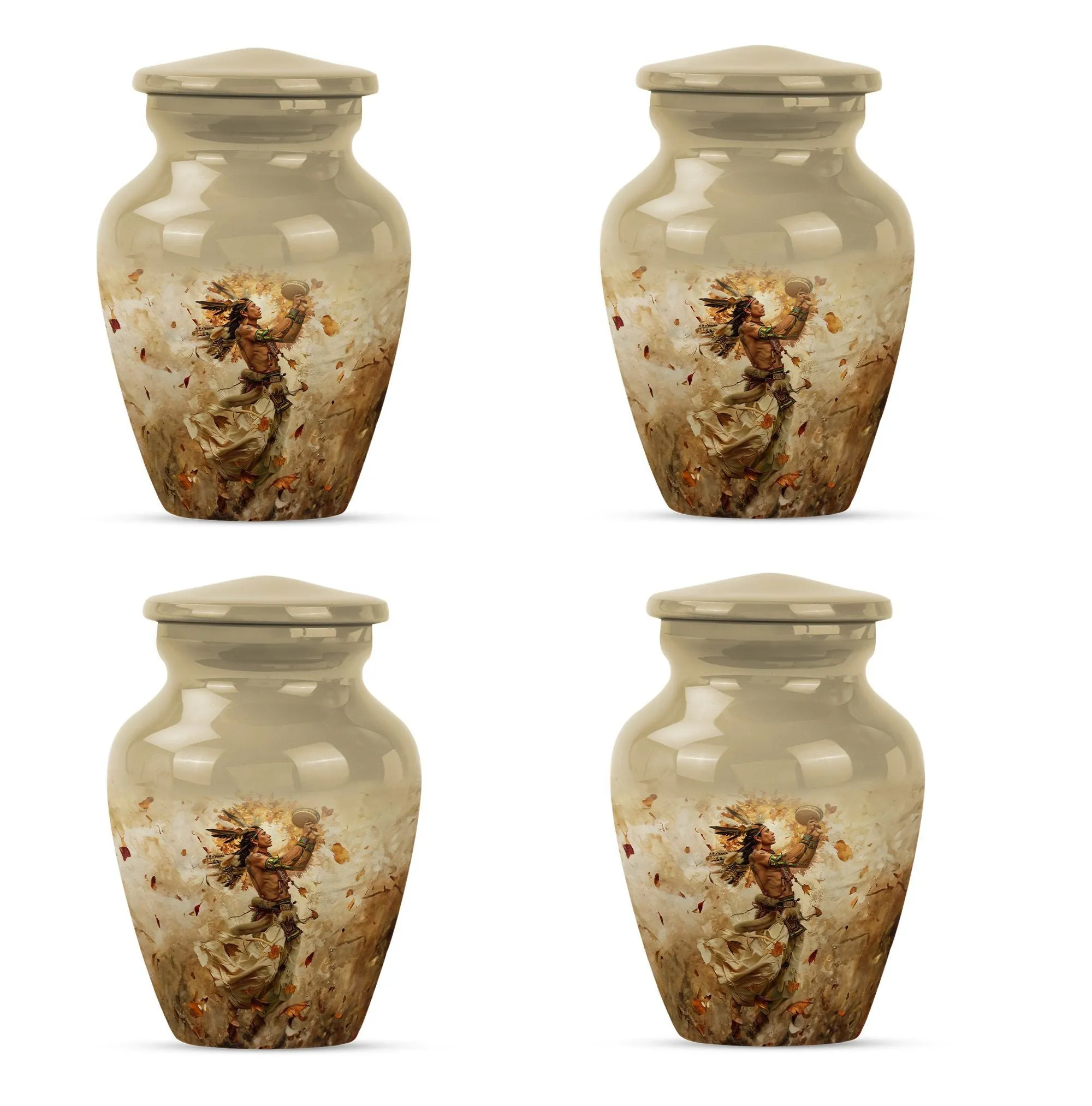 Homage Tribute - Native American Inspired Cremation Urn for Men